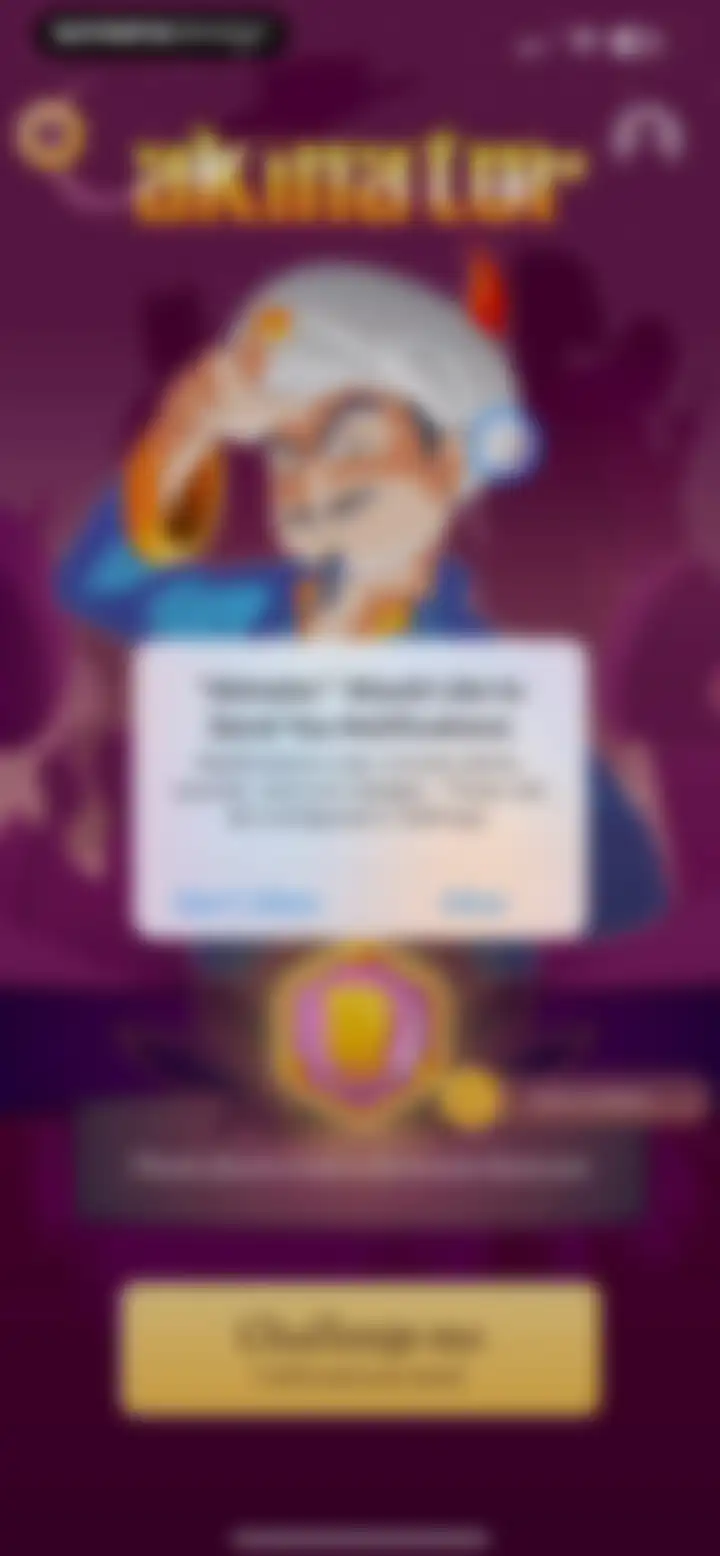 Akinator screen 2