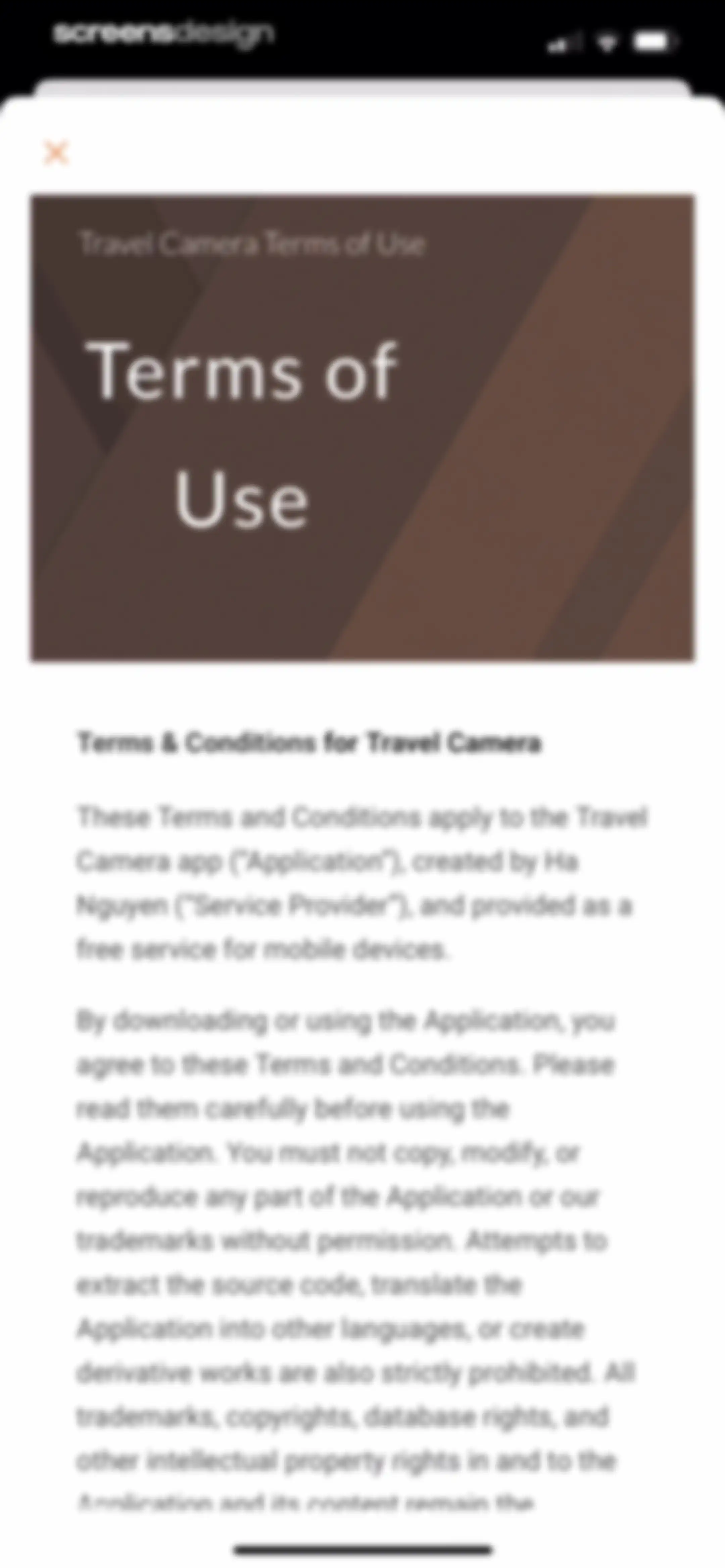Travel Camera & Compass screen 65