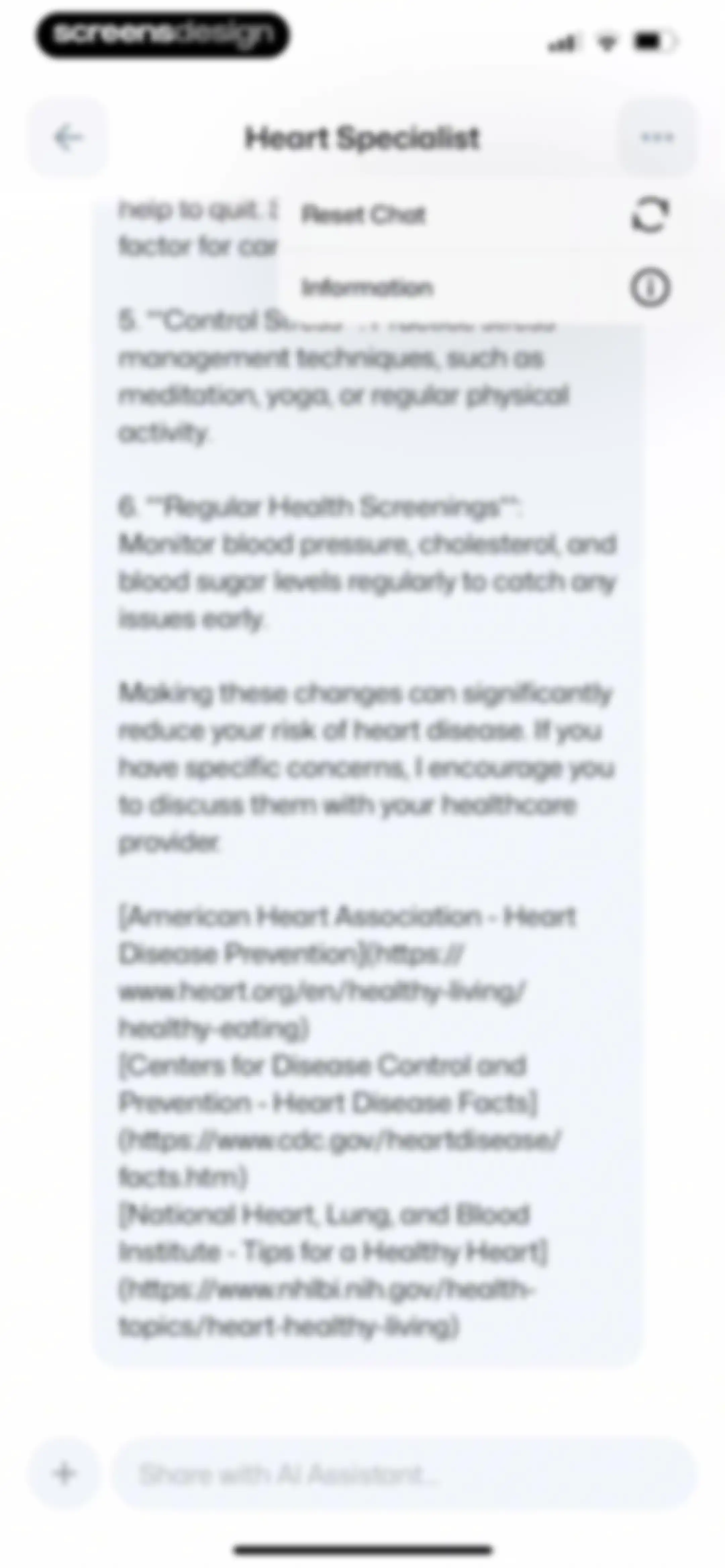 Wellance – AI Health & Balance screen 23