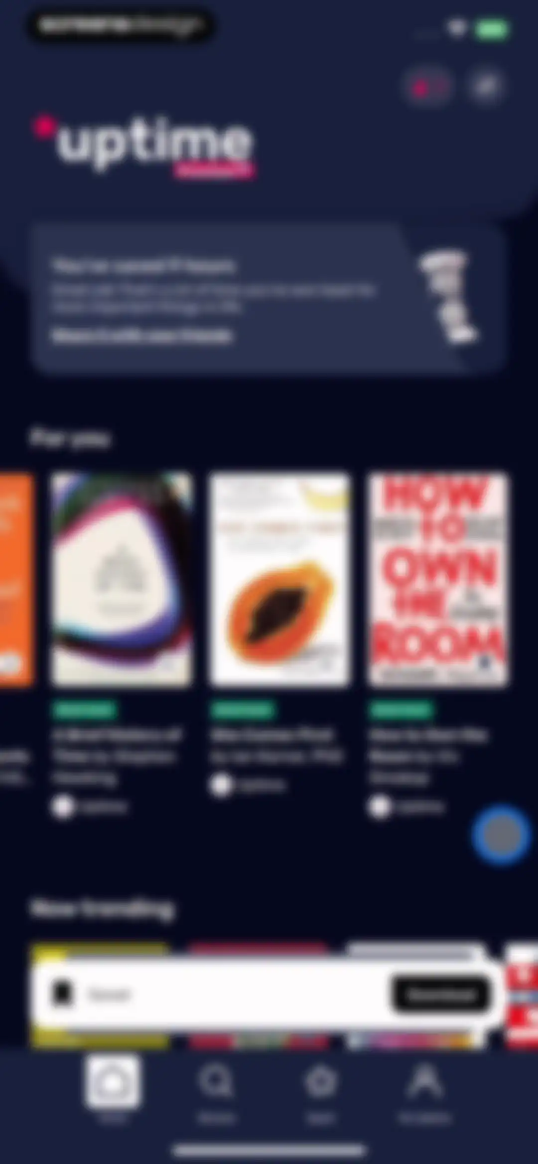 Uptime: Get smarter, stand out screen 54