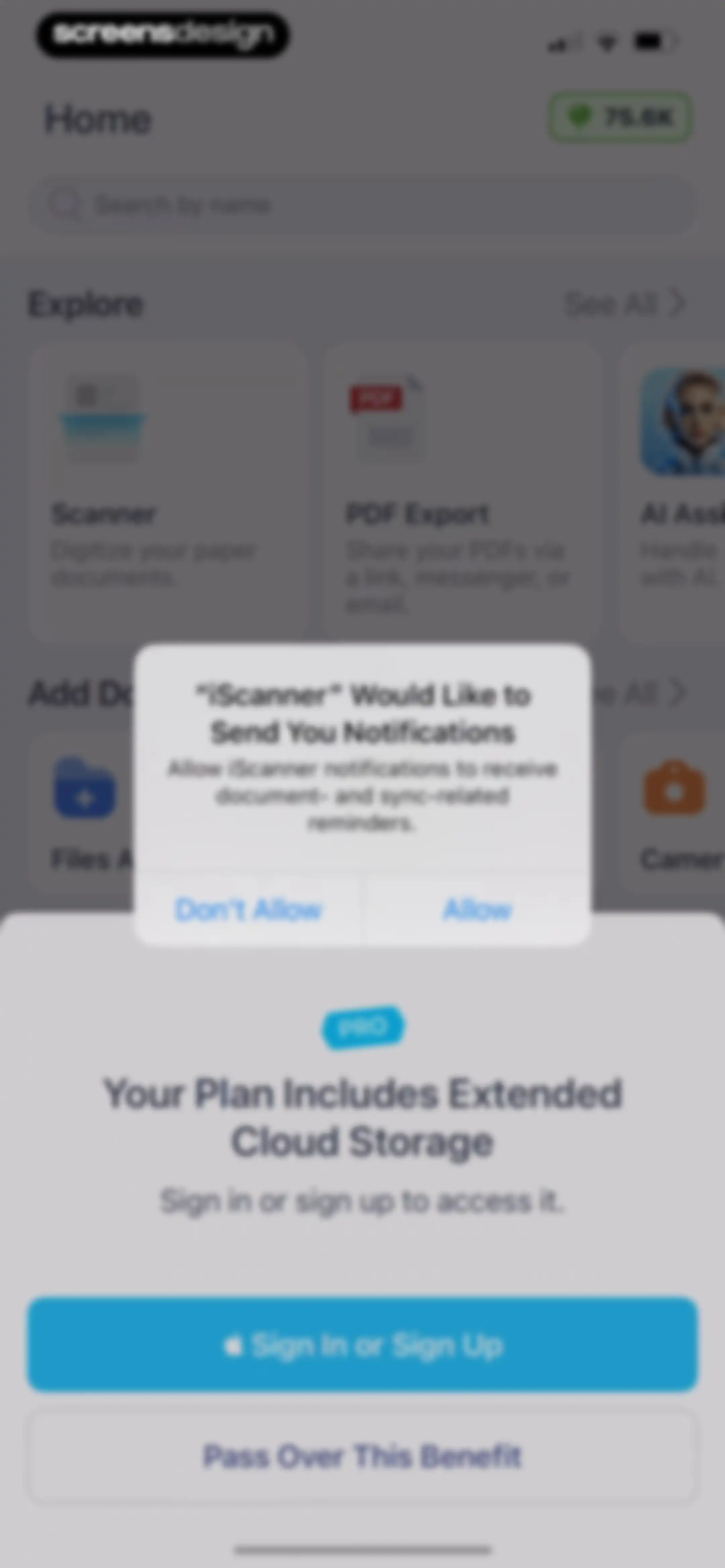 iScanner: PDF Document Scanner screen 14
