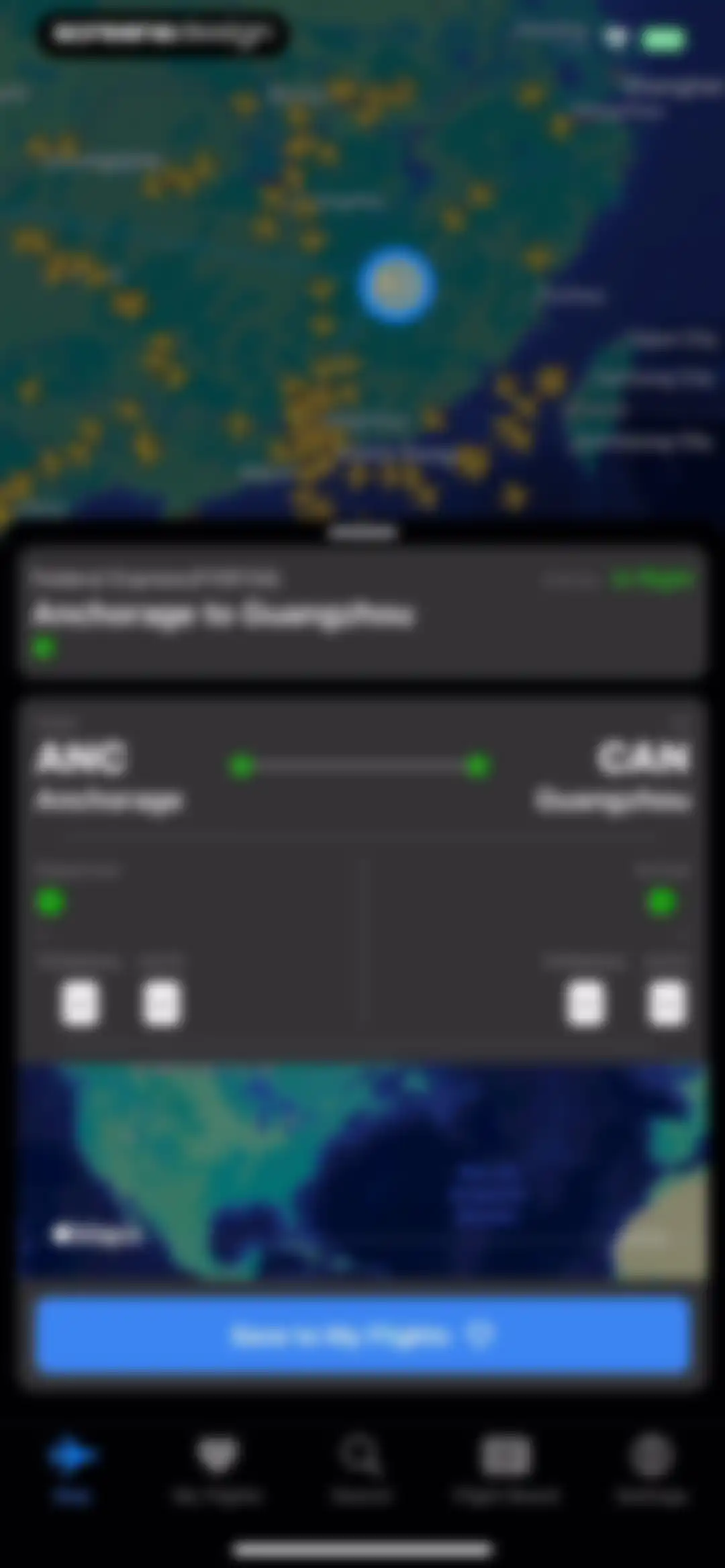 Flight Tracker Live screen 9