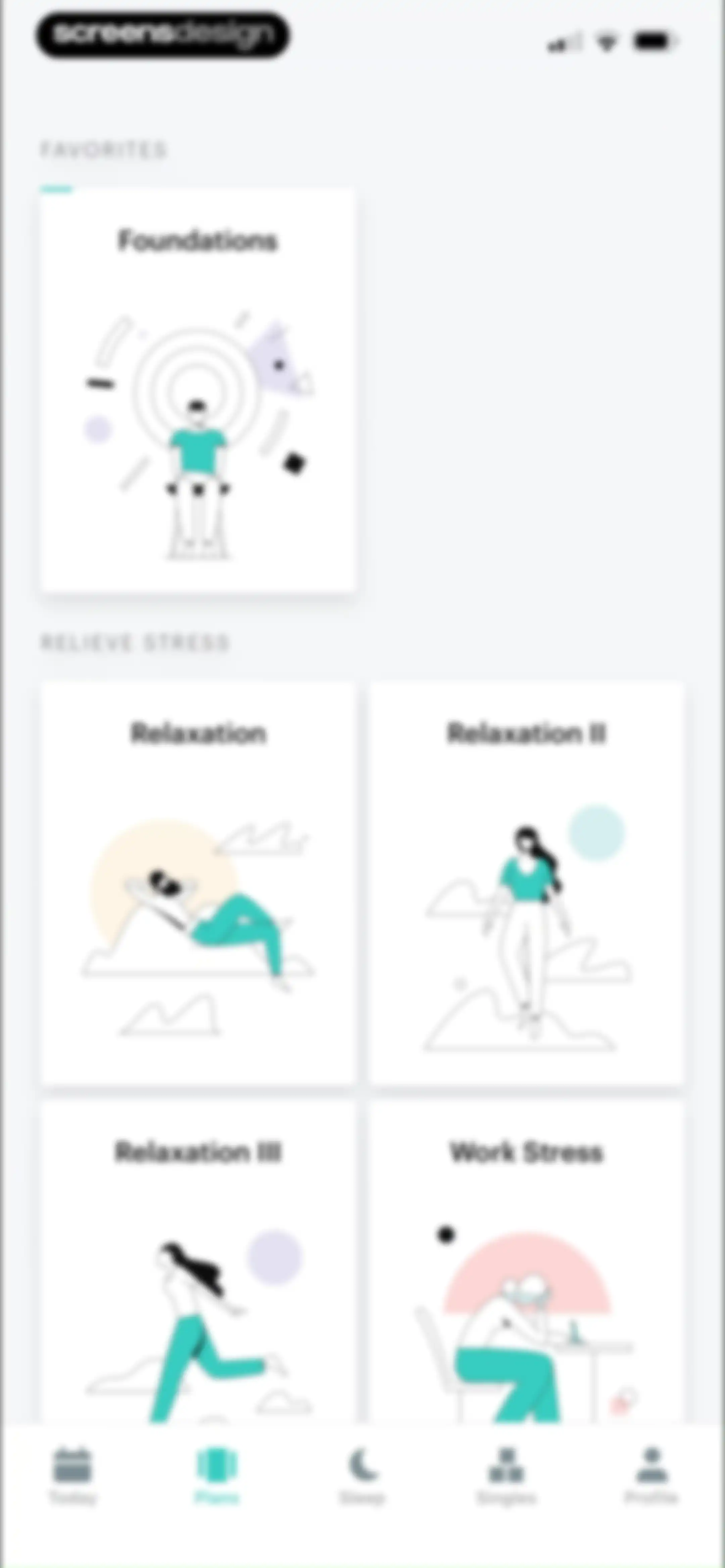 Balance: Meditation & Sleep screen 79