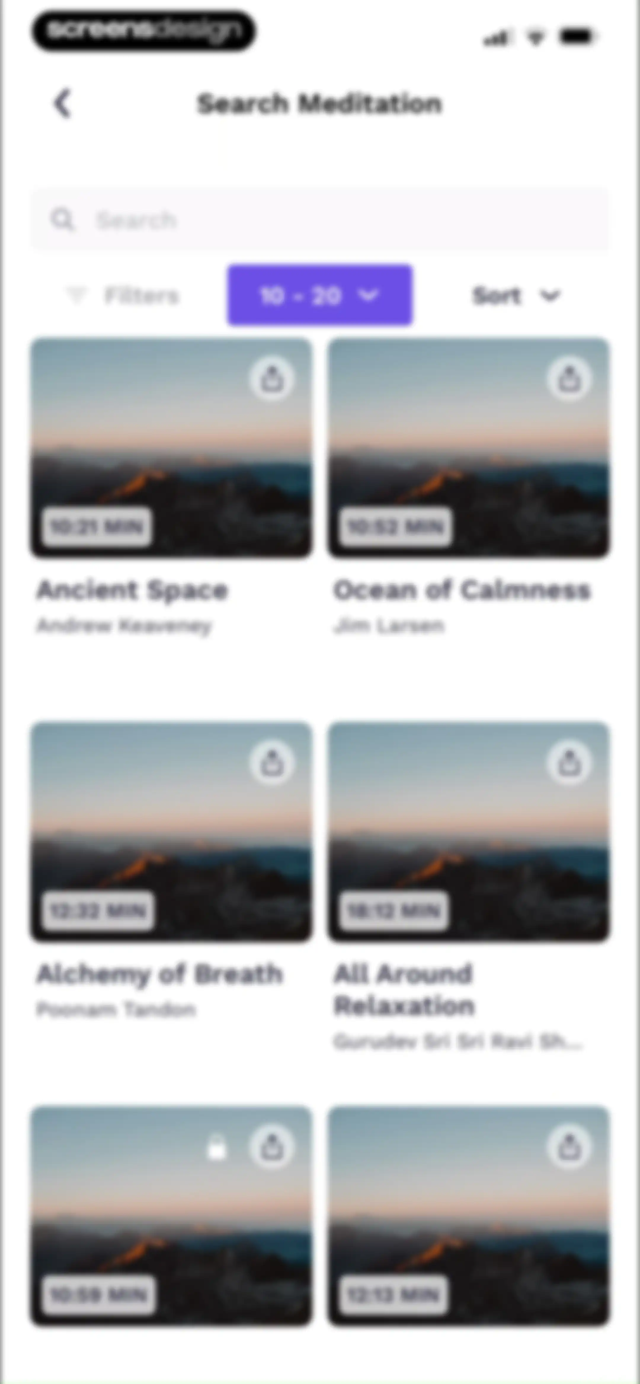Art of Living Official App screen 59
