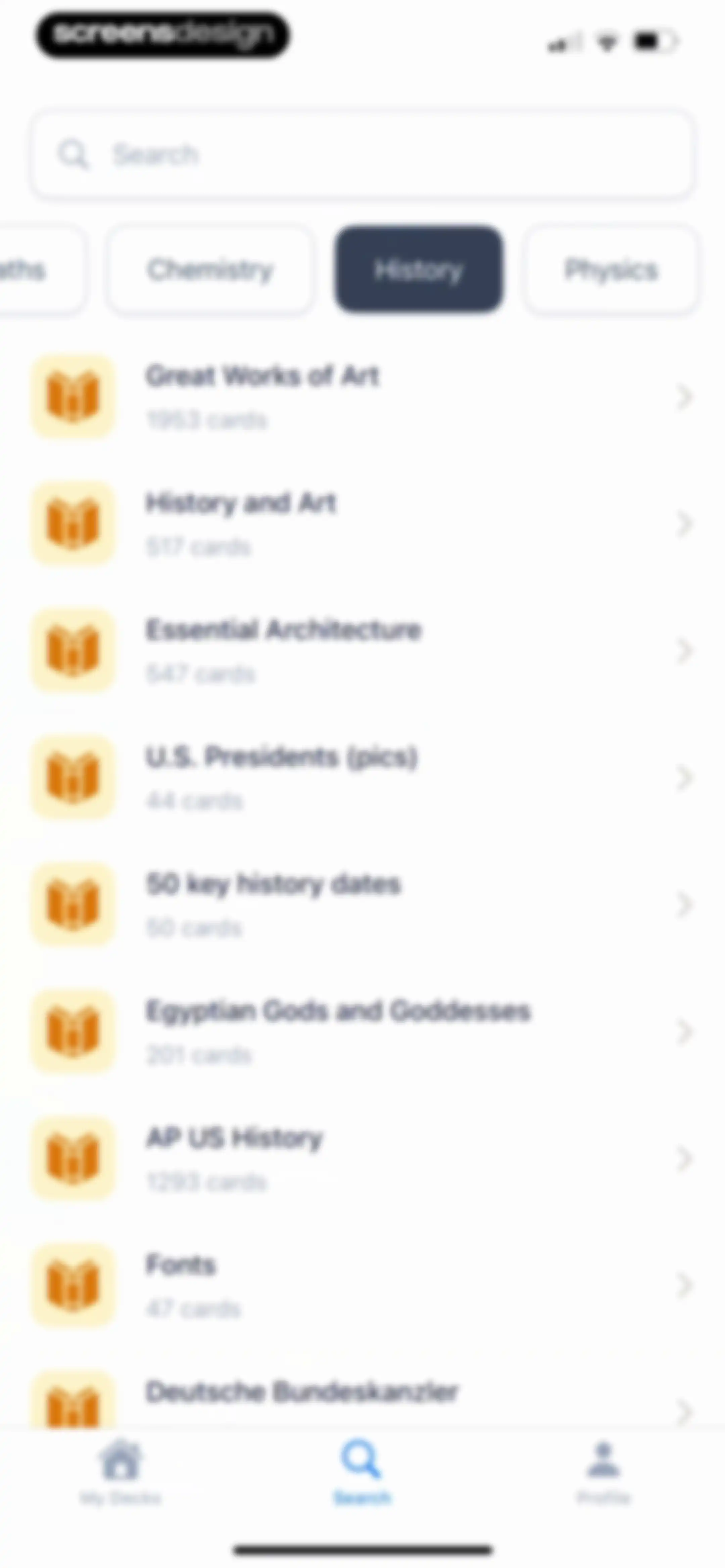 Mopiq: AI Flashcards Learning screen 29