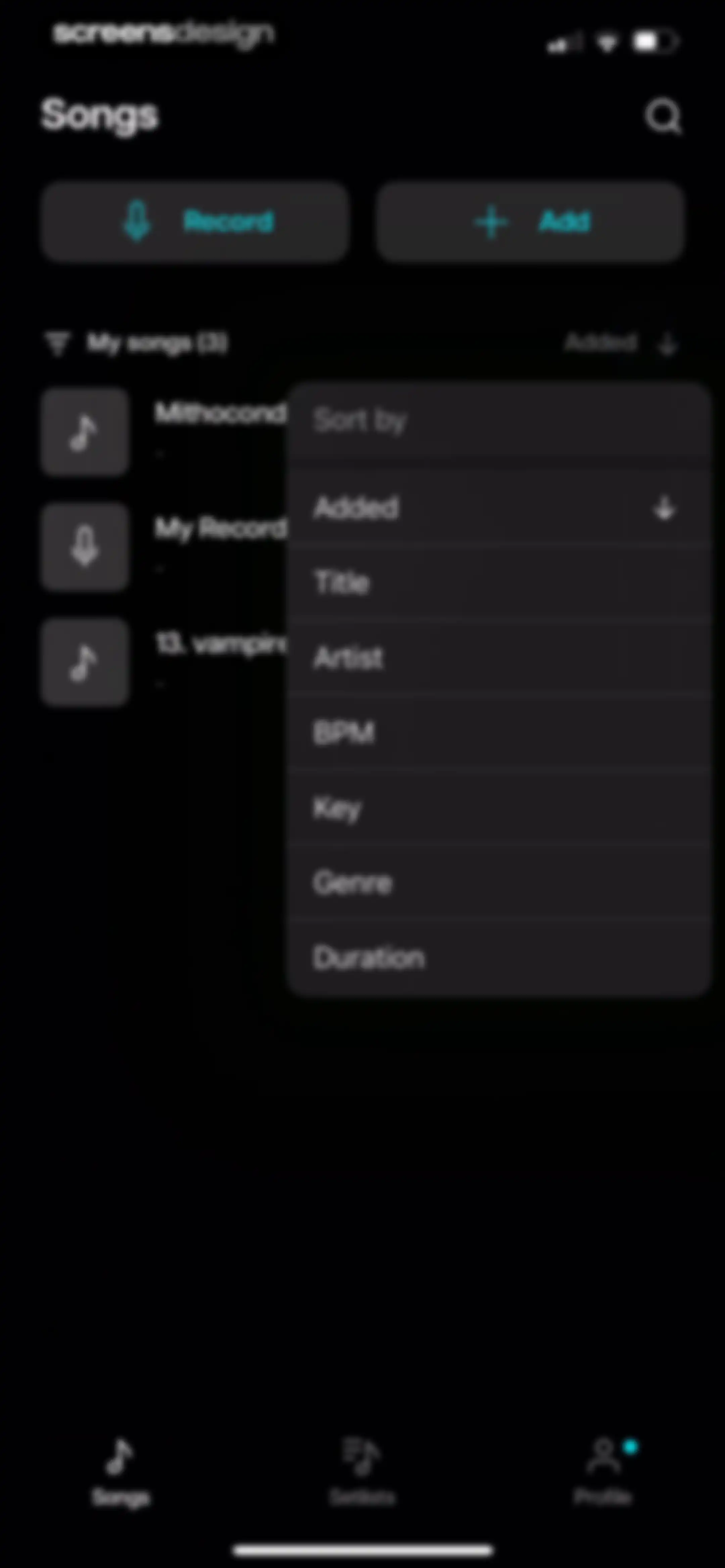 Moises: The Musician's App screen 56