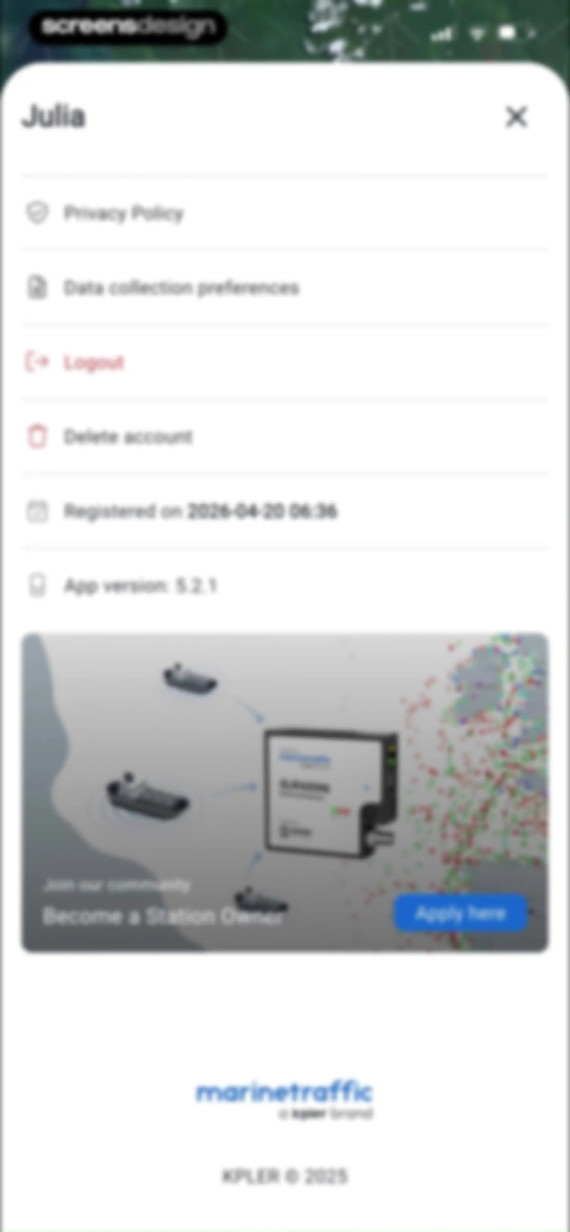 MarineTraffic - Ship Tracking screen 76