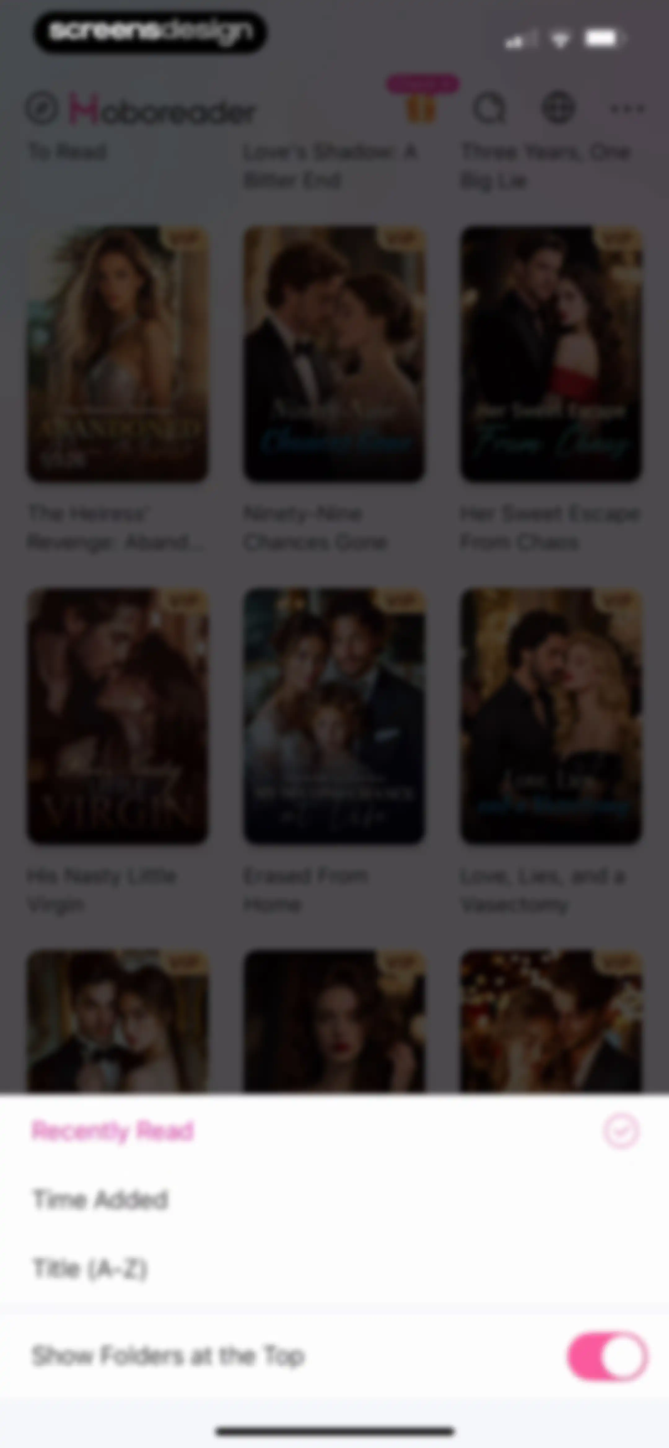 MoboReader: Top Novels & Books screen 116