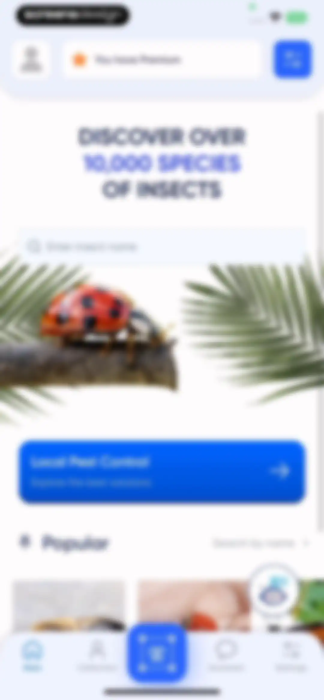 Bug Identifier: AI Insect id screen 24