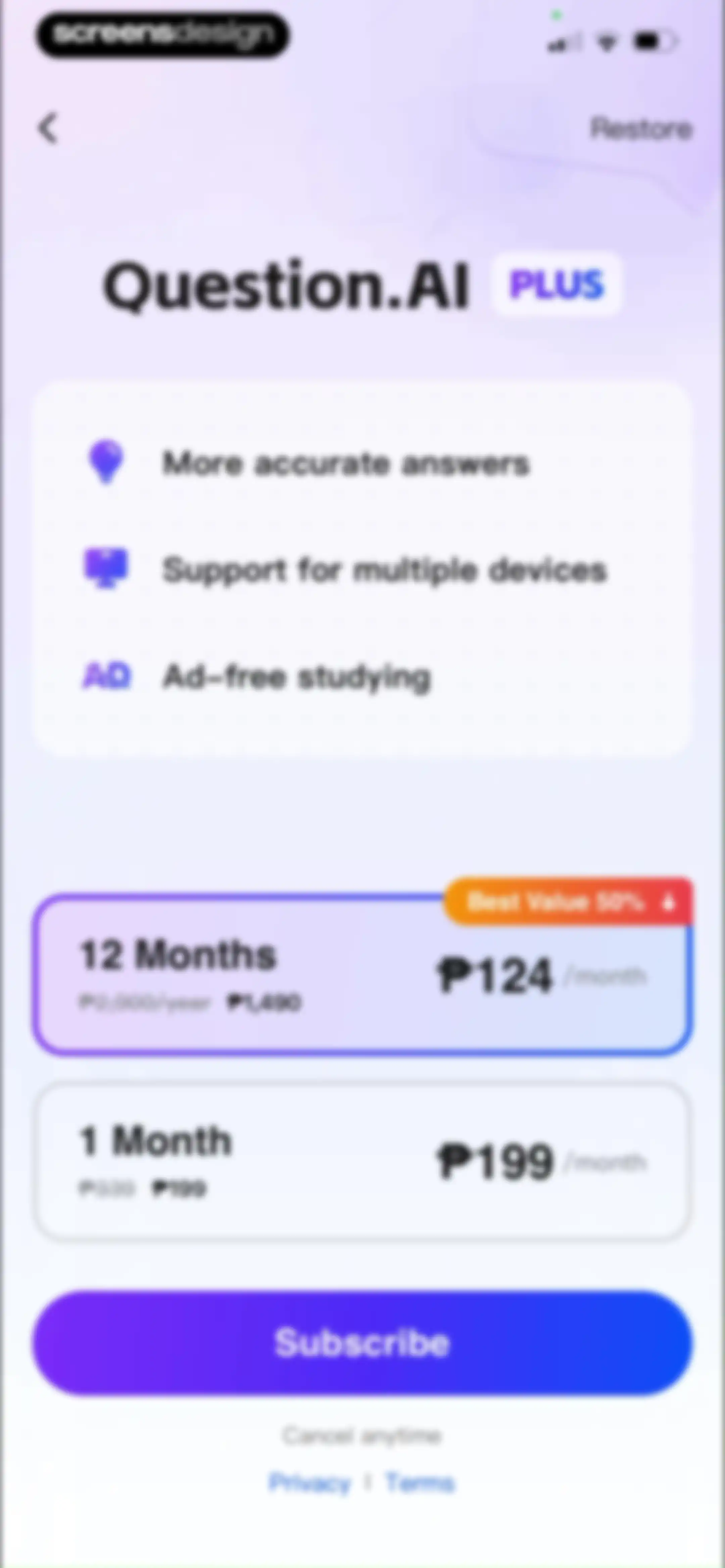Question.AI-Math Calculator screen 77