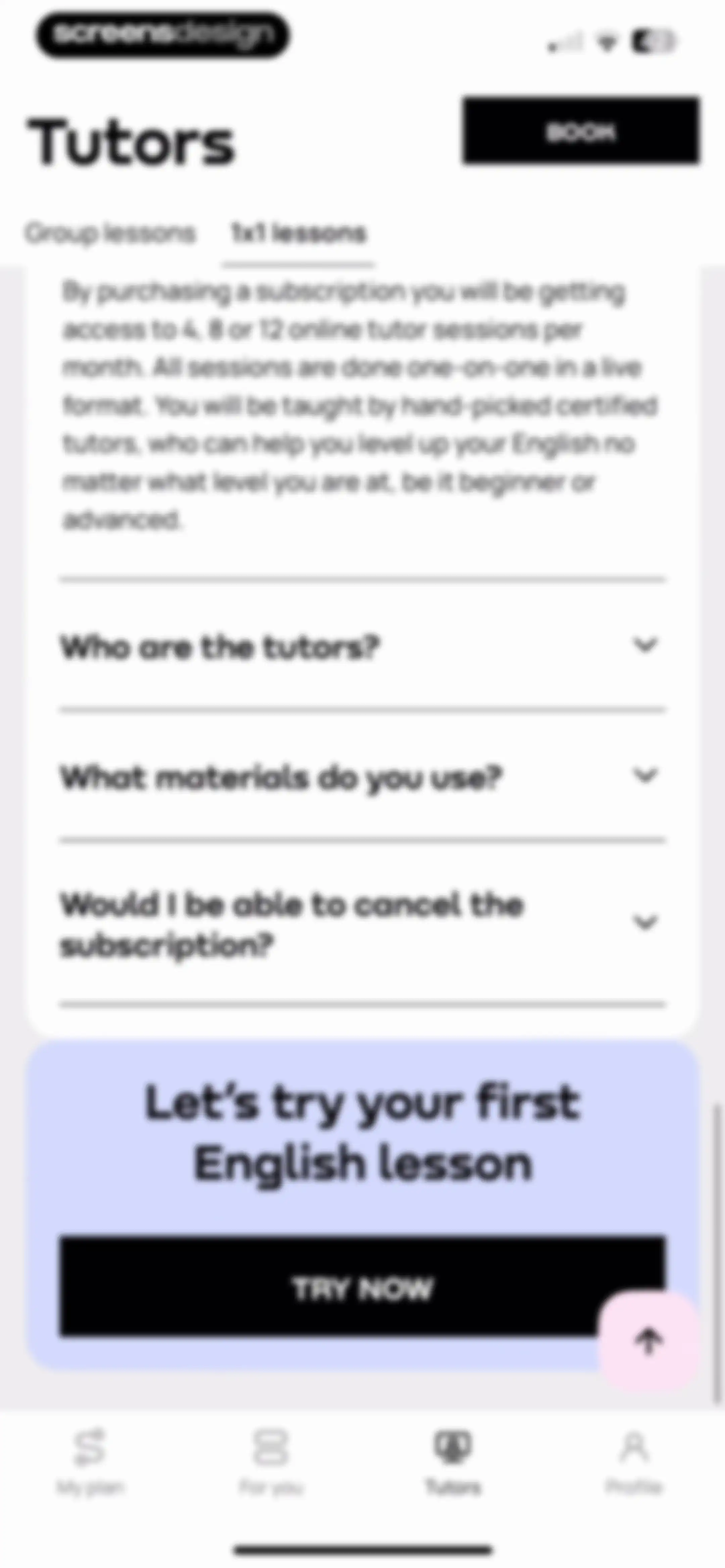 Promova: Language Learning App screen 127