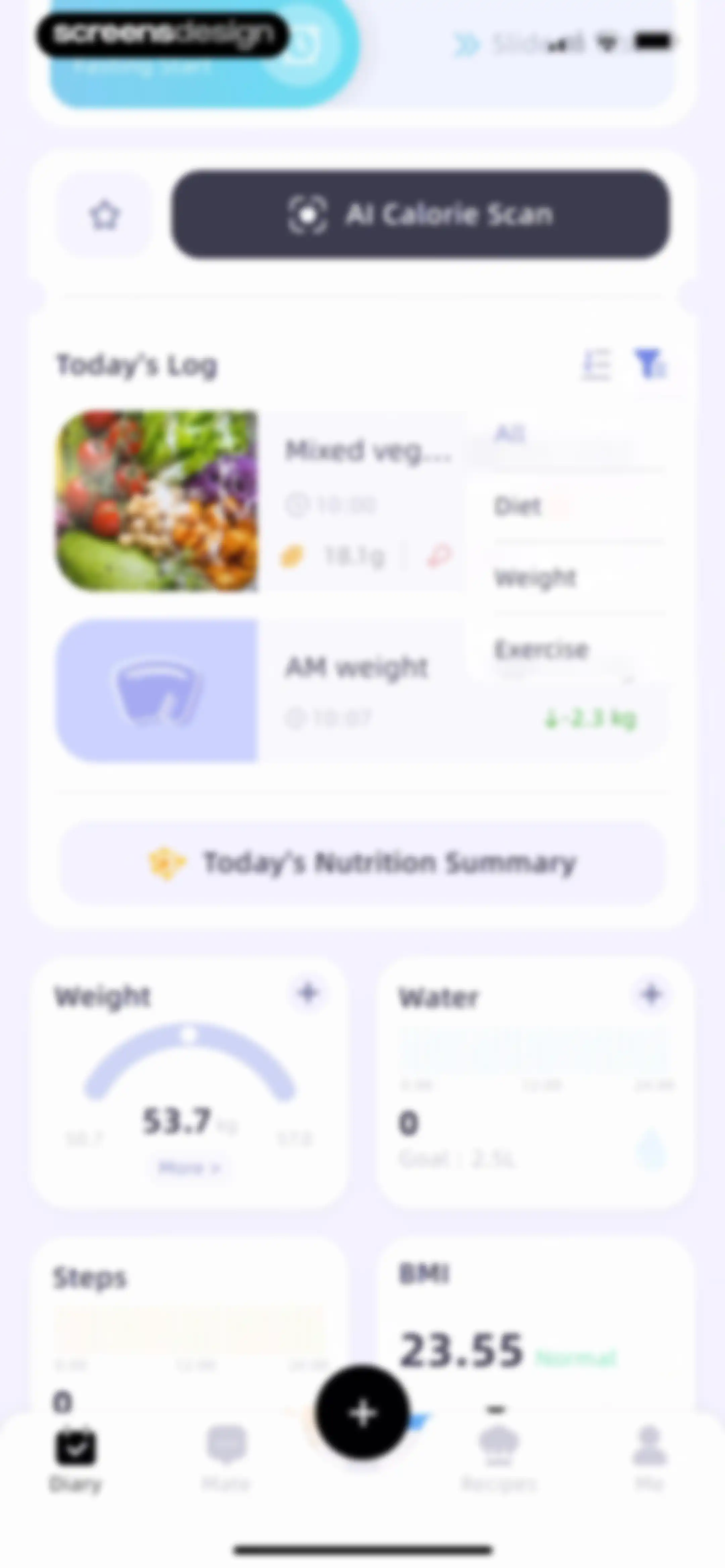 Calorie Tracker-CalorieMate screen 122
