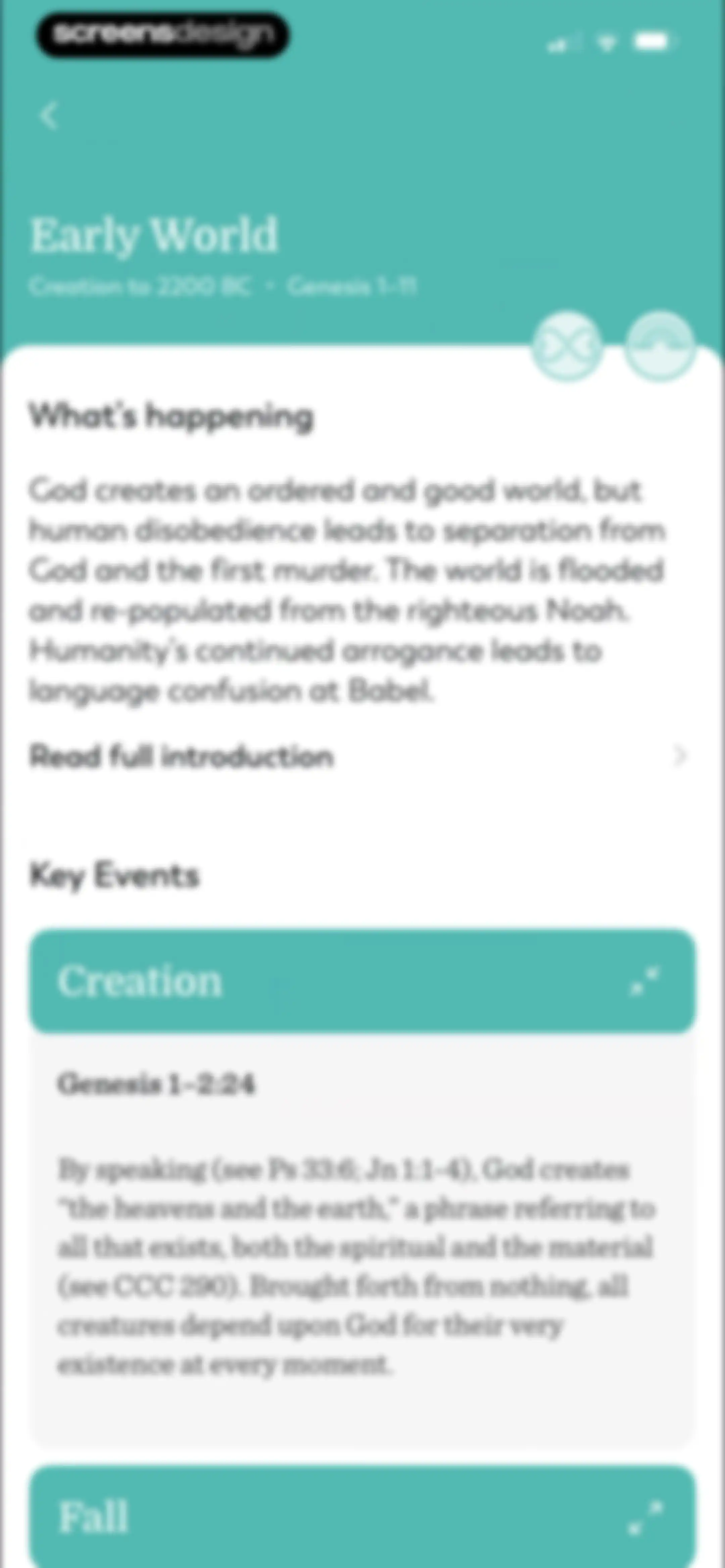 Ascension: Catholic Bible screen 97