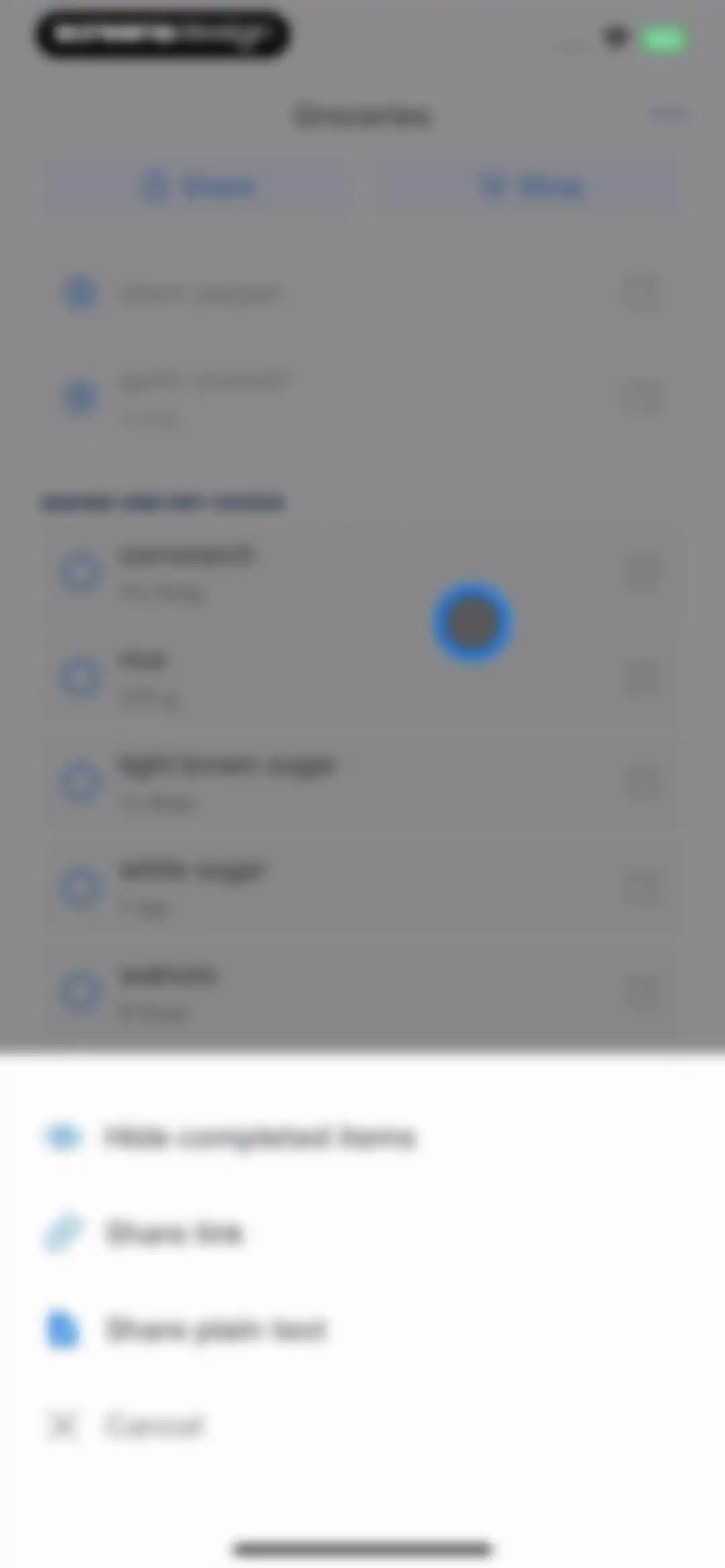Intent - Meal Planner screen 73