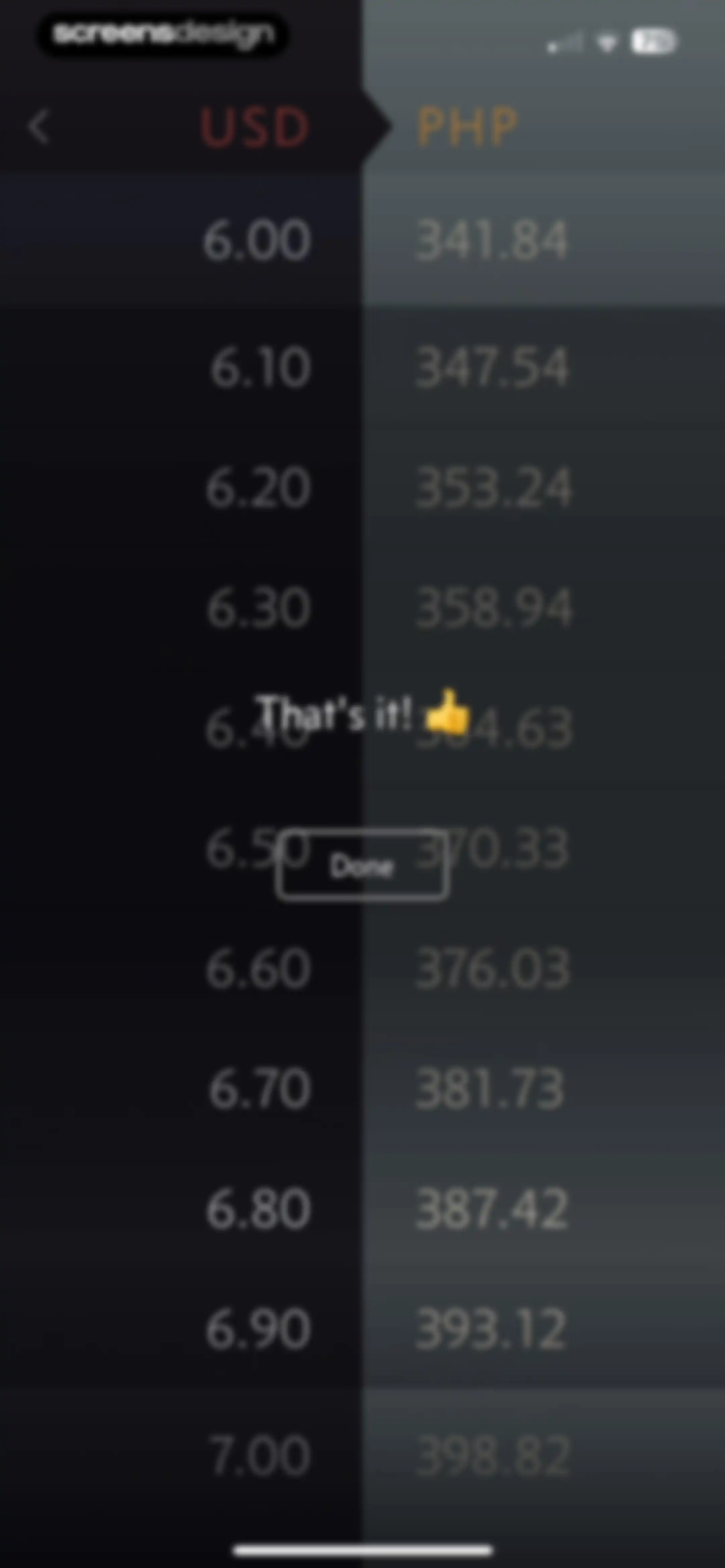 Elk Currency Converter screen 4