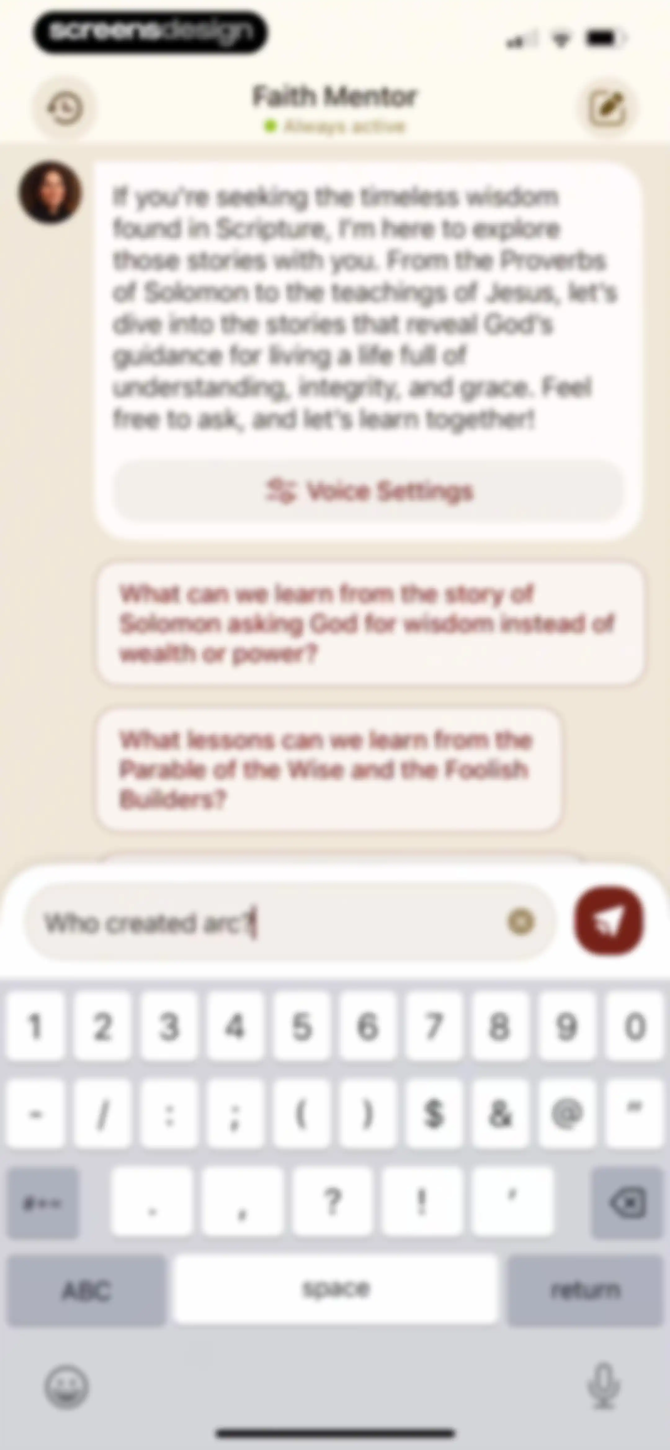 Faith Mentor - AI Bible Chat screen 49