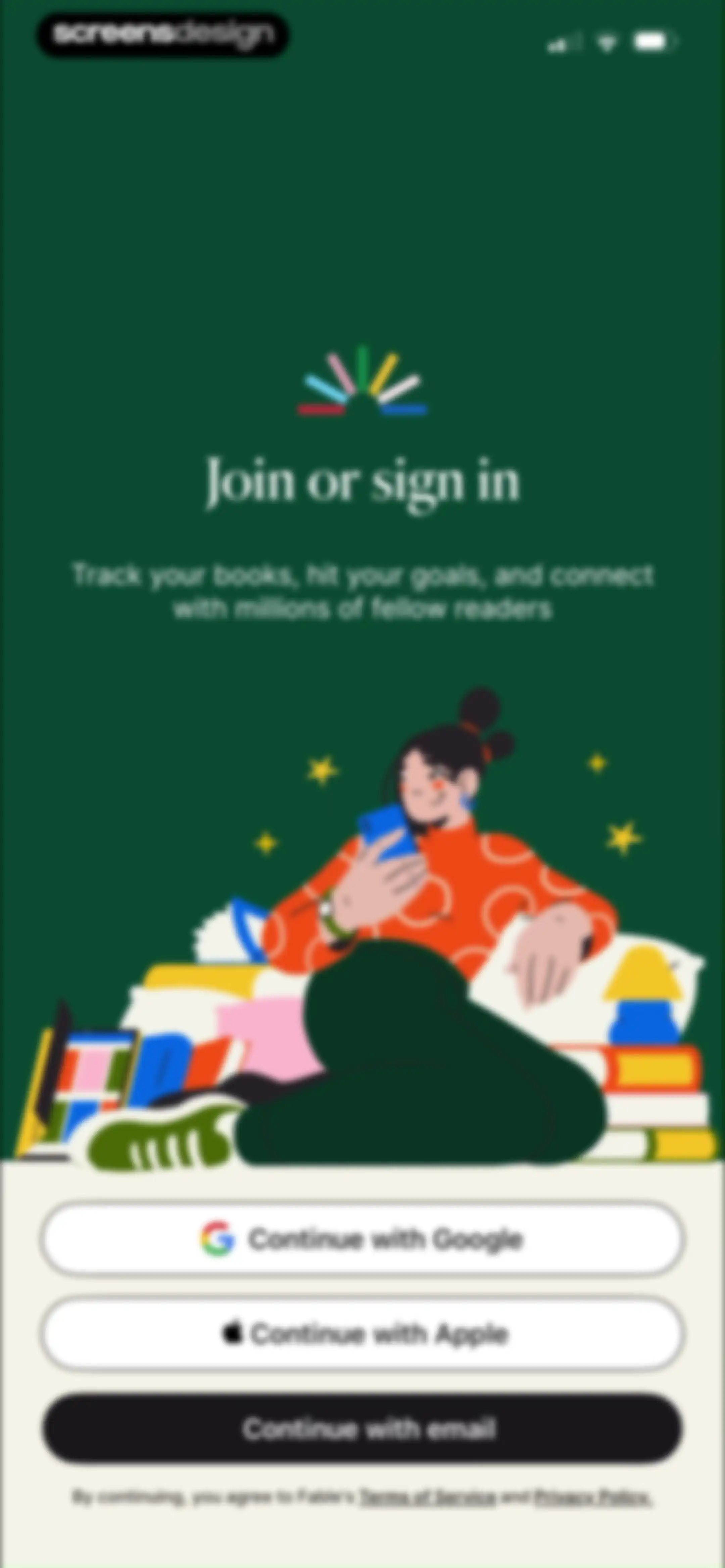 Fable: Track & Discuss Books screen 2