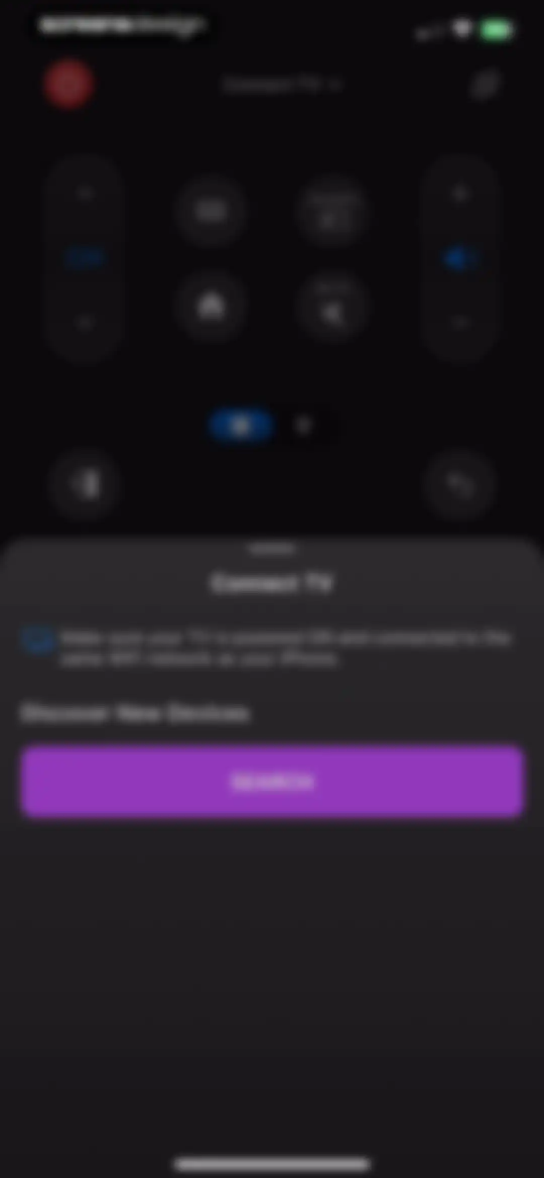 Connect TV Remote screen 7