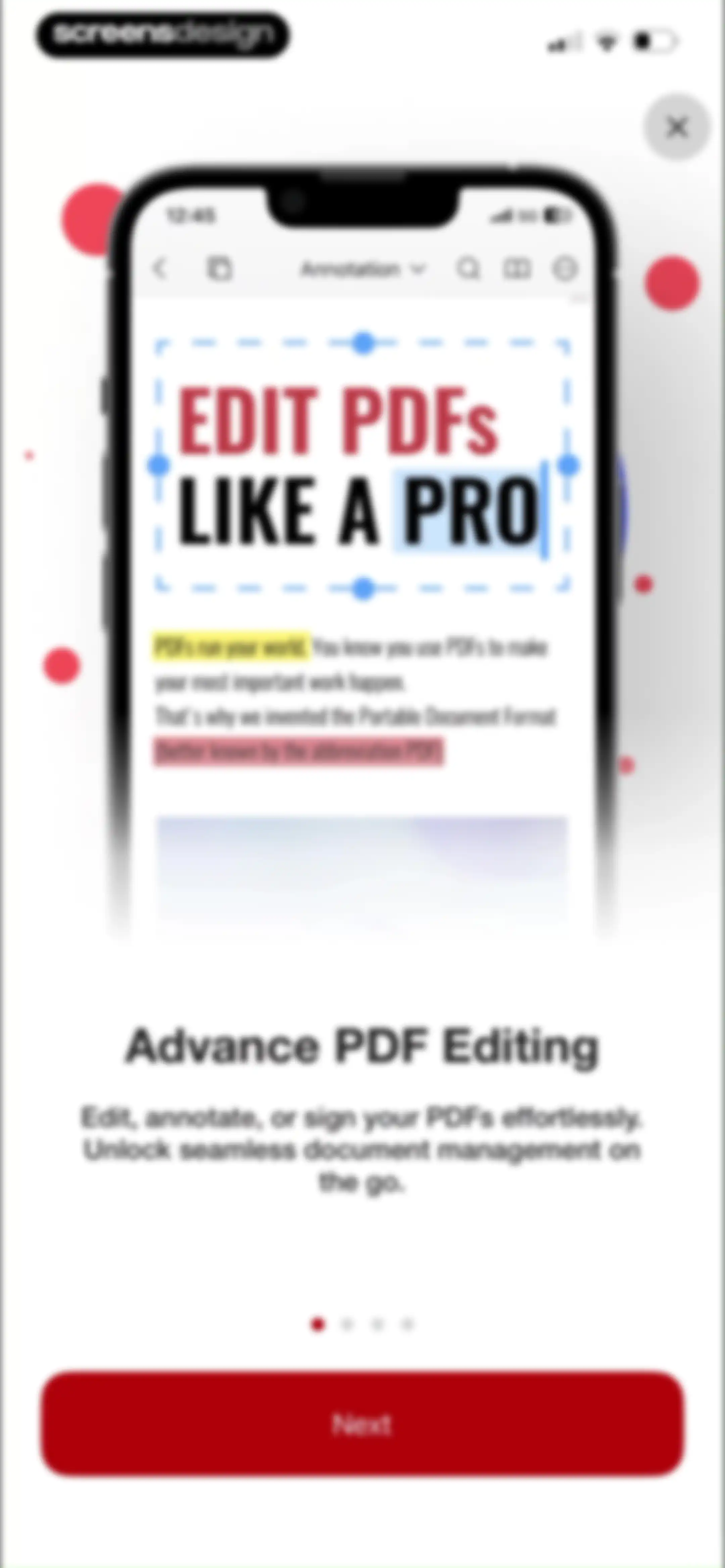 PDF Editor: Read, Scan & Sign screen 4