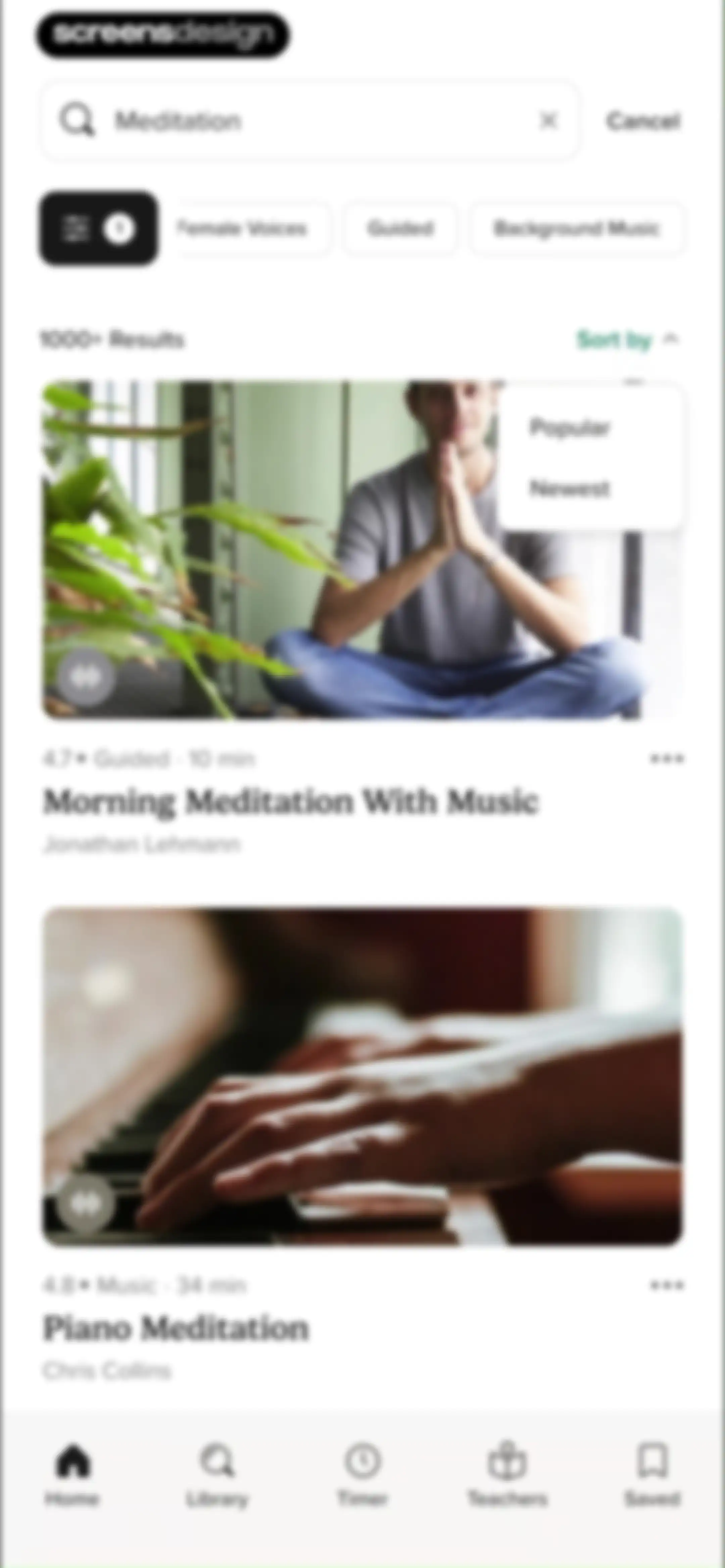 Insight Timer: Meditate, Sleep screen 126