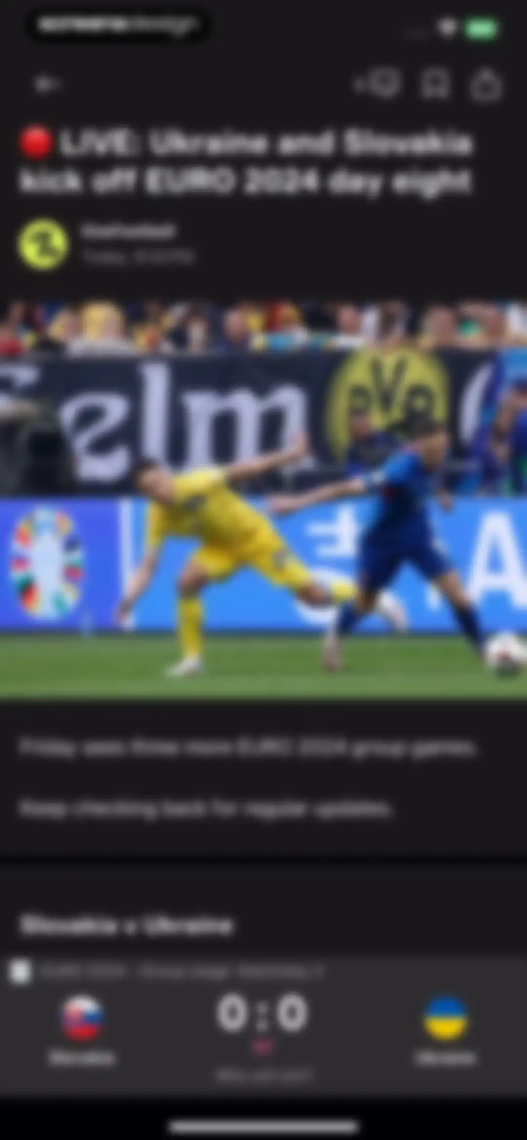 OneFootball Live Soccer scores screen 10