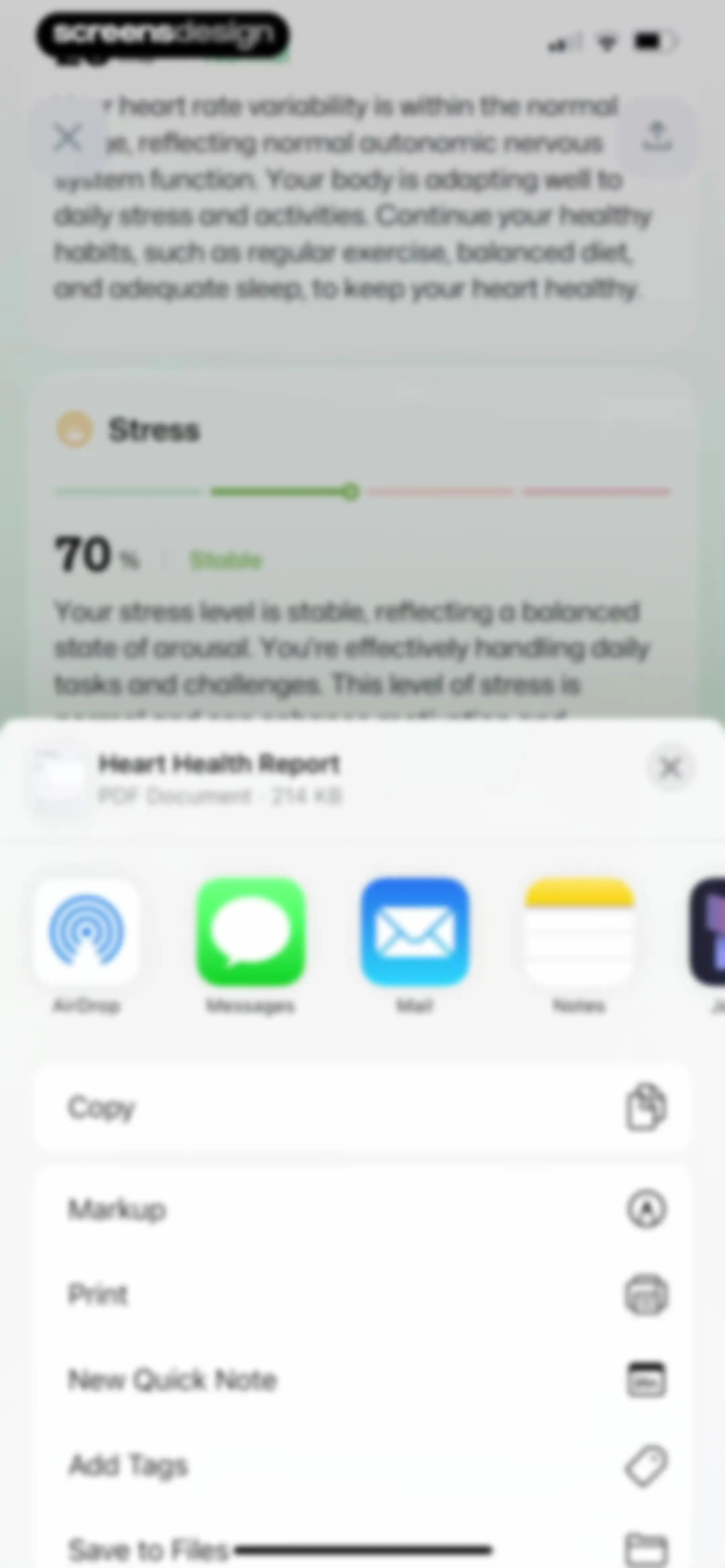 Wellance – AI Health & Balance screen 36