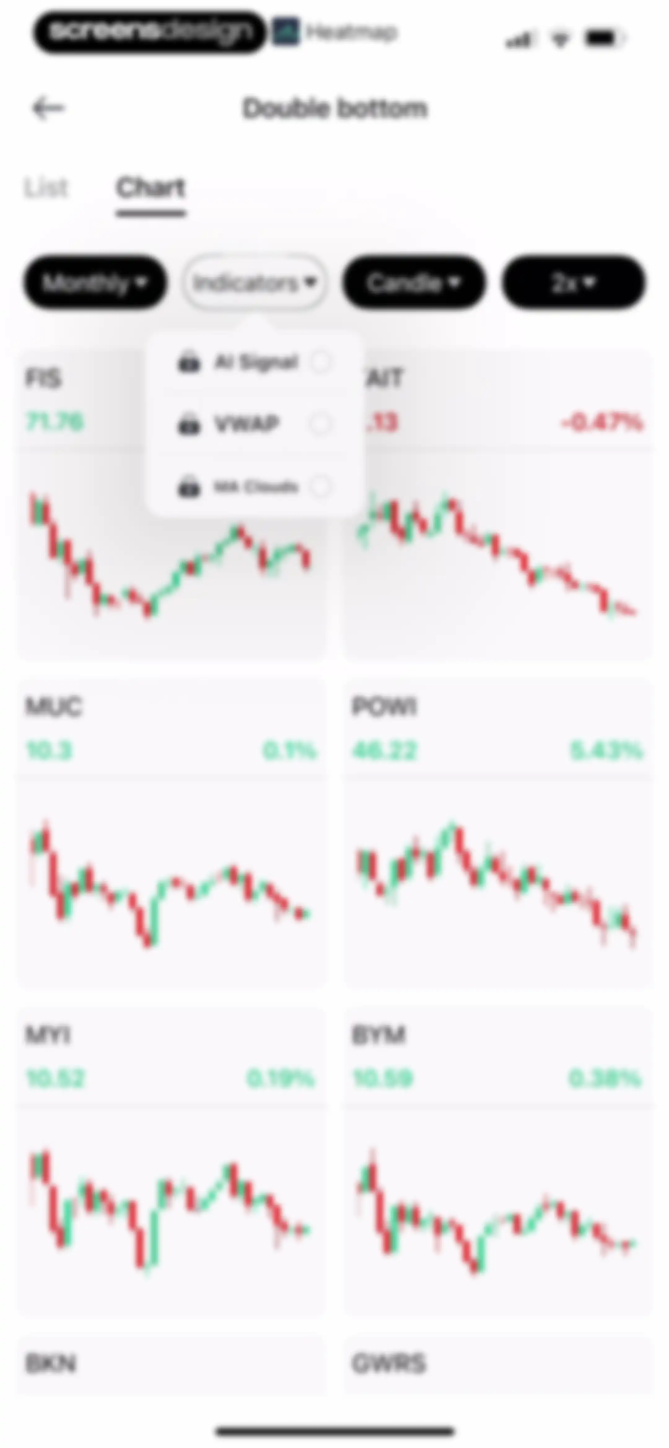 Trading Ideas Driven by AI screen 40