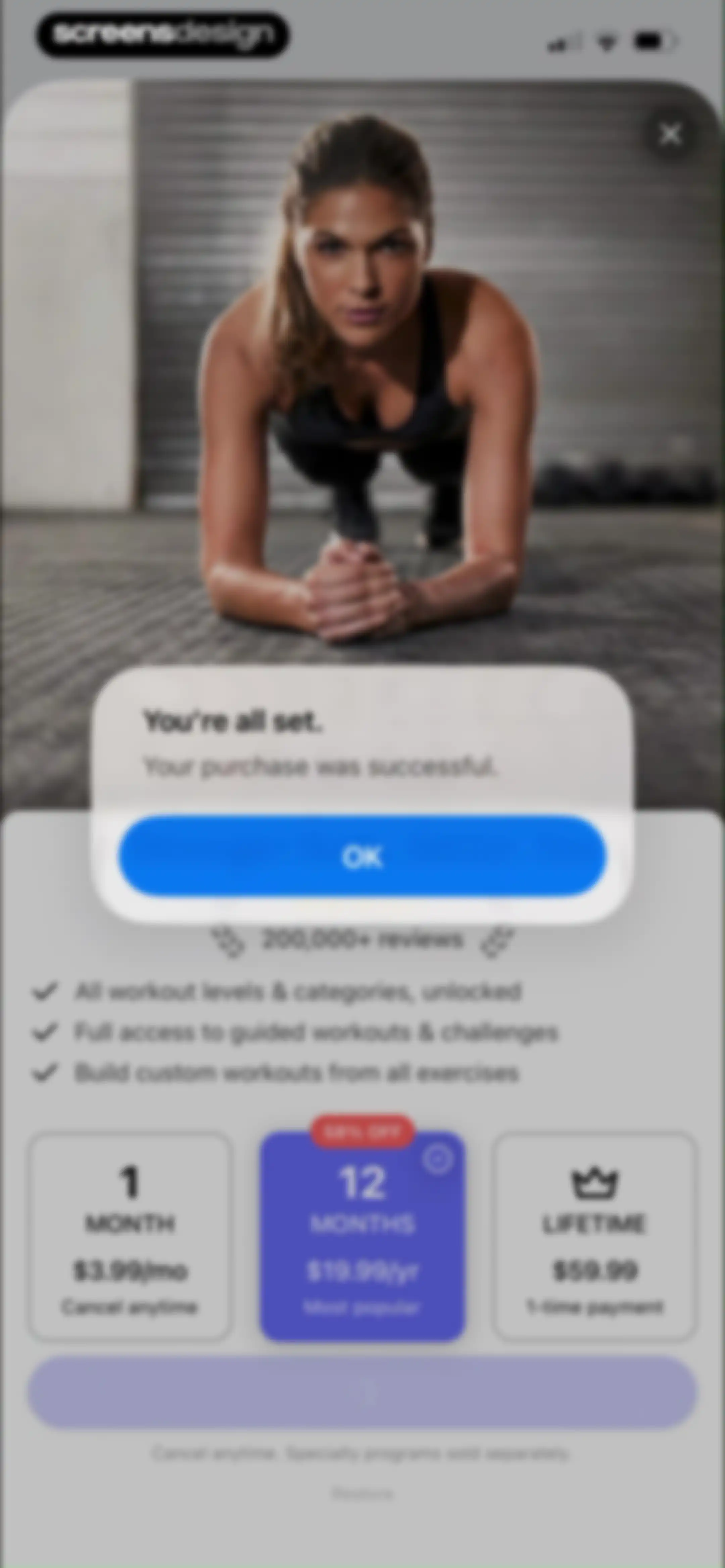 Daily Workouts - Home Fitness screen 20