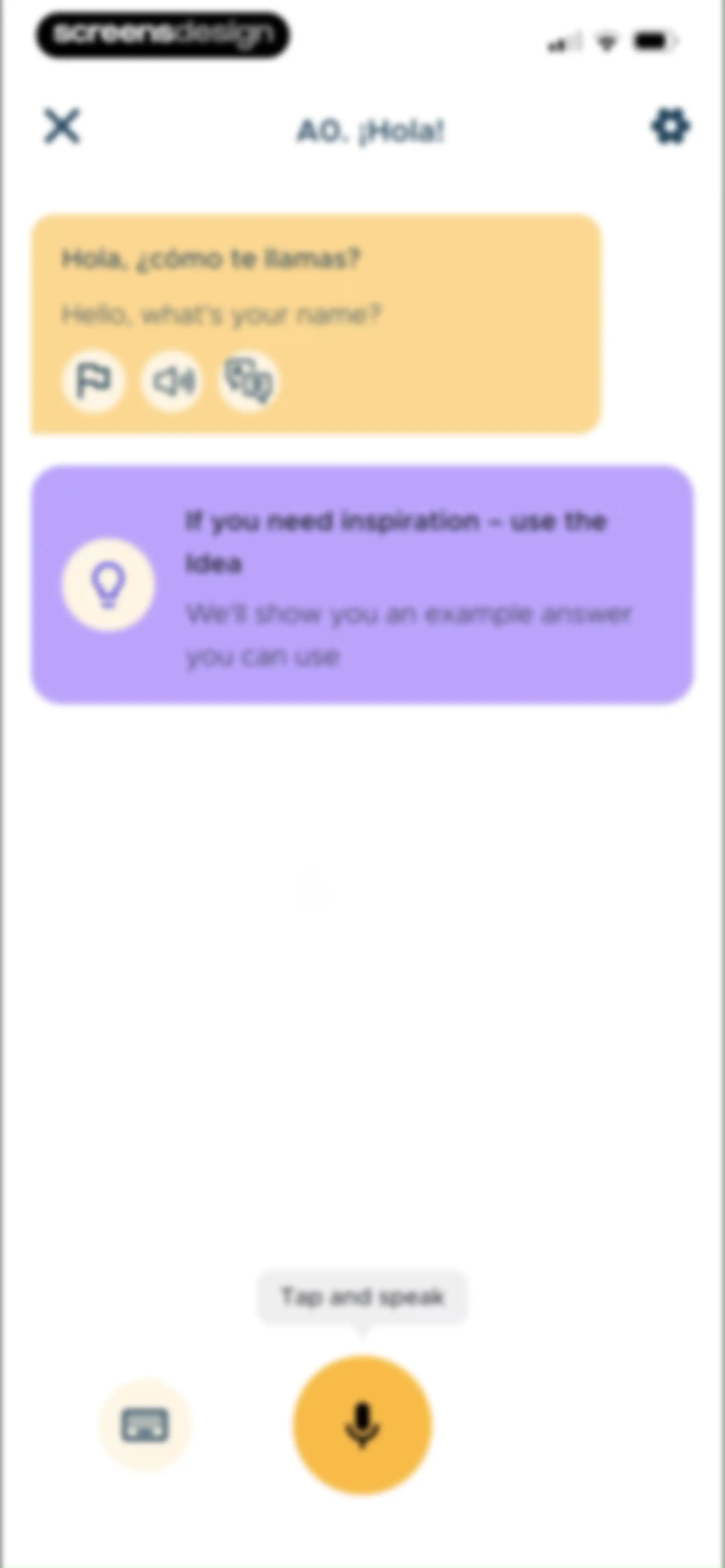 BeeSpeaker Learn English screen 84