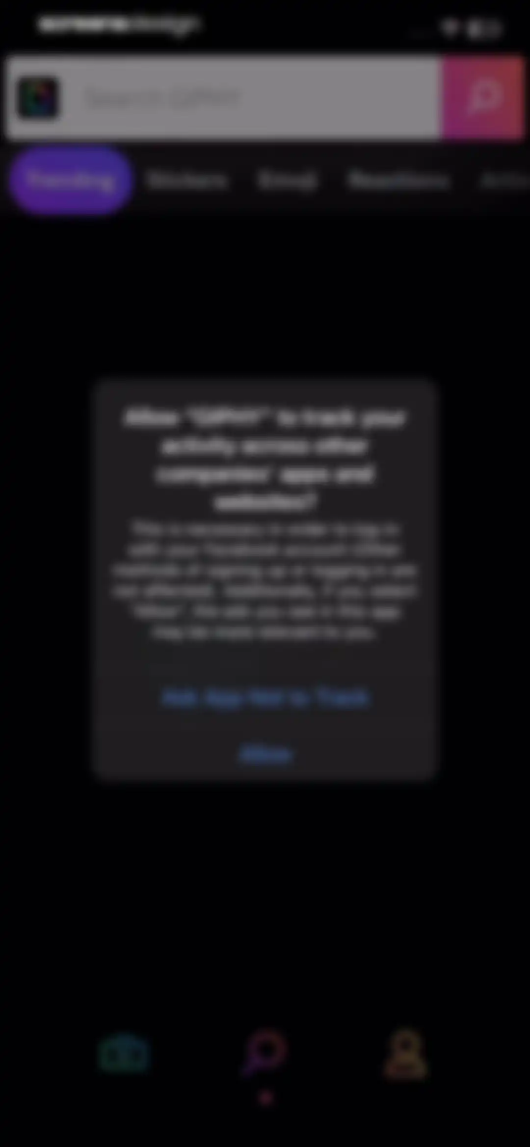 GIPHY: The GIF Search Engine screen 2