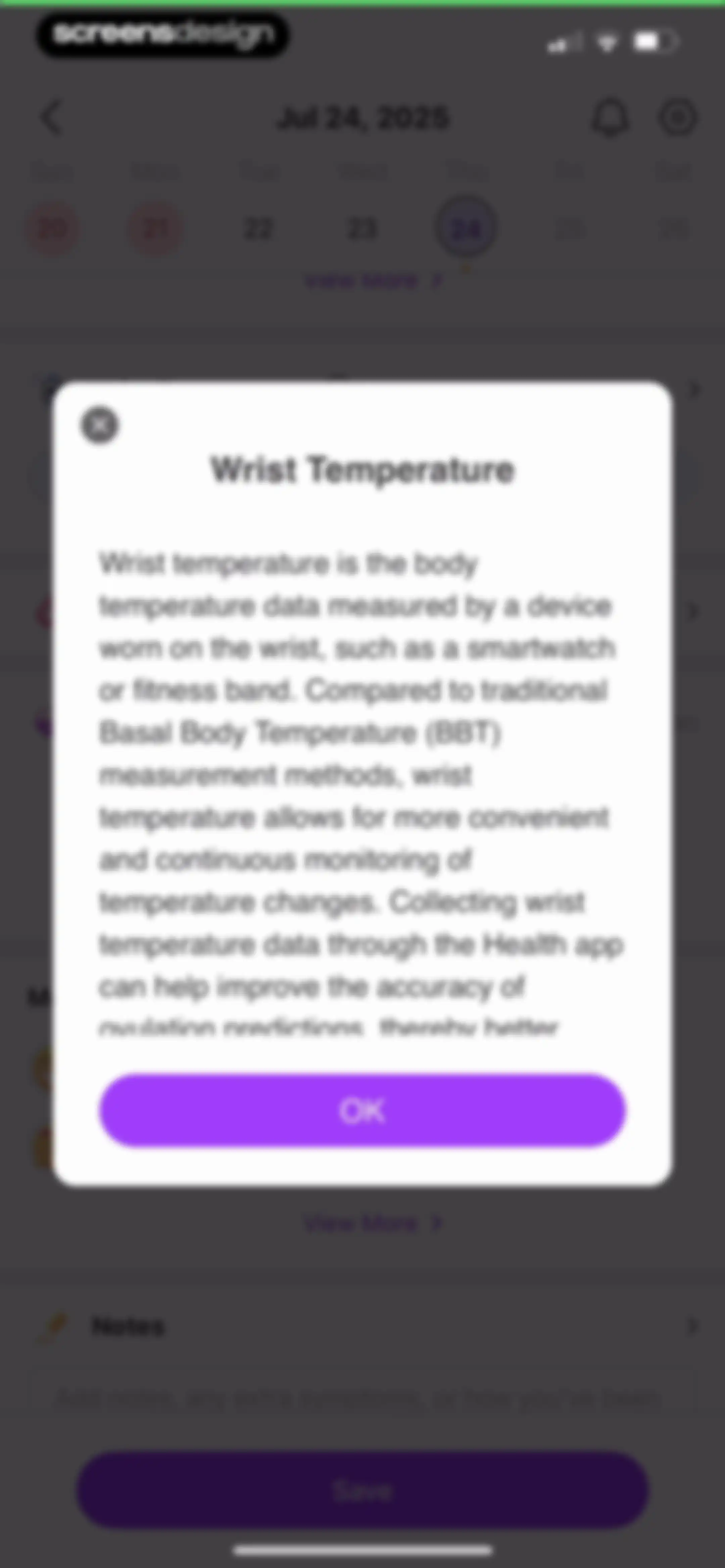Premom-Ovulation Tracker, PCOS screen 80