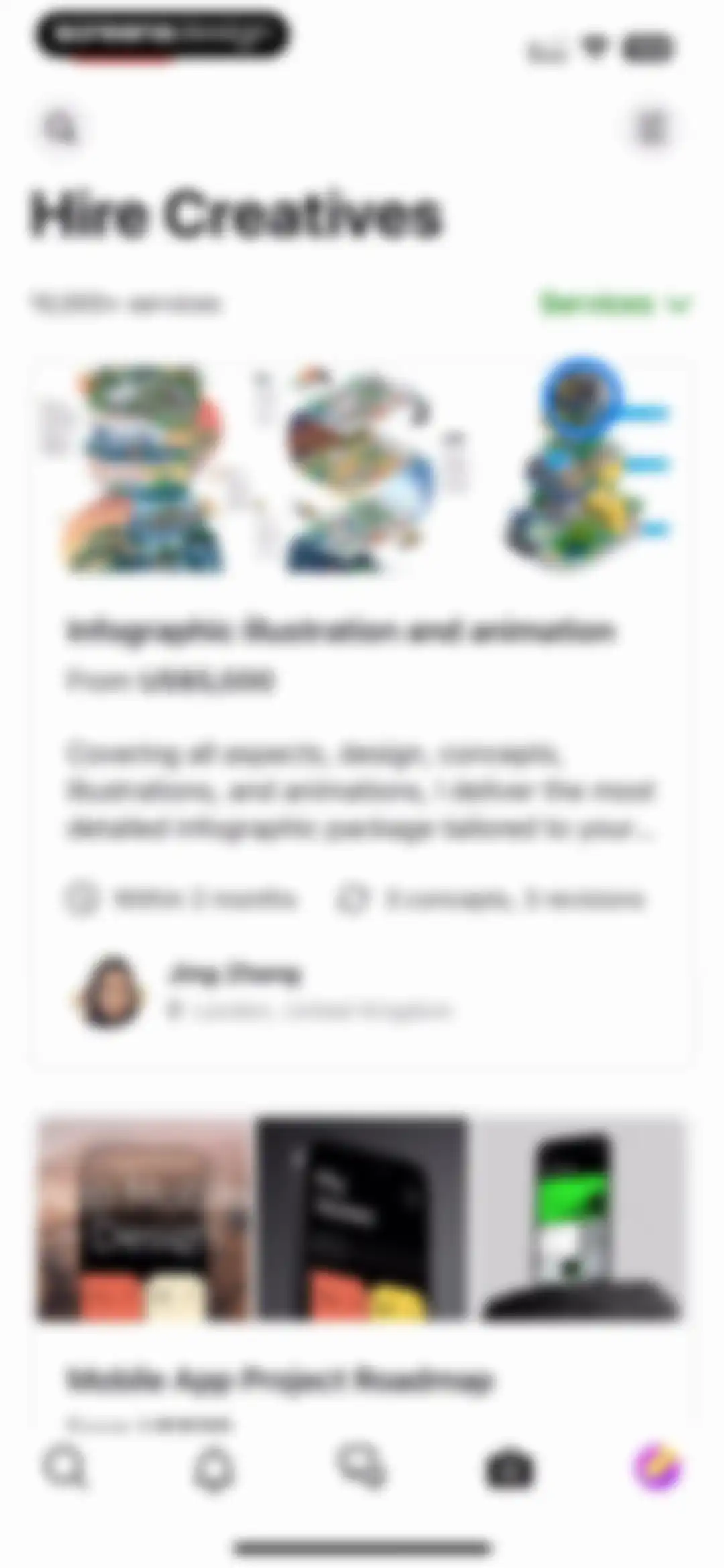 Behance – Creative Portfolios screen 80