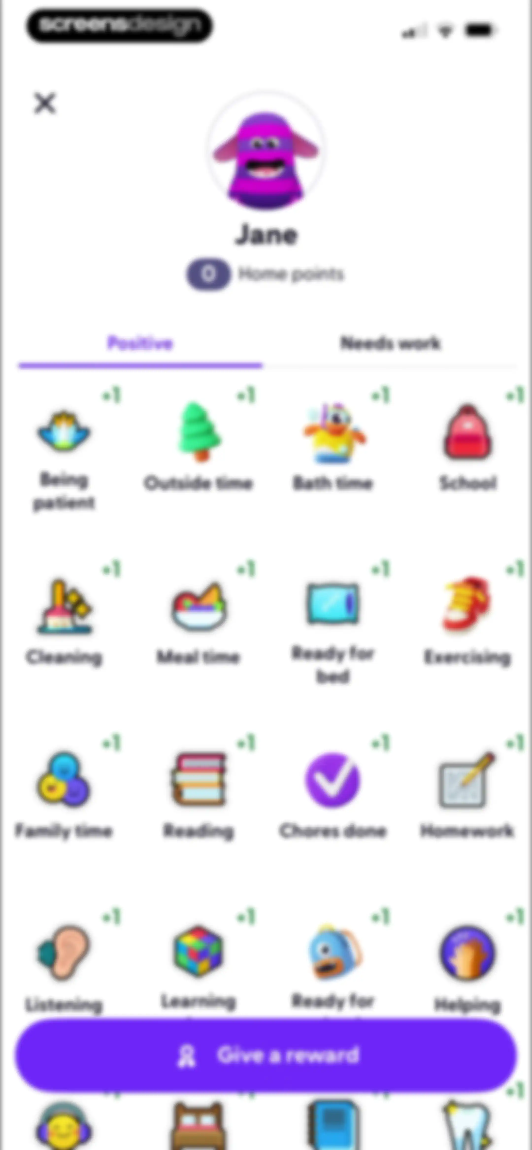 ClassDojo screen 67