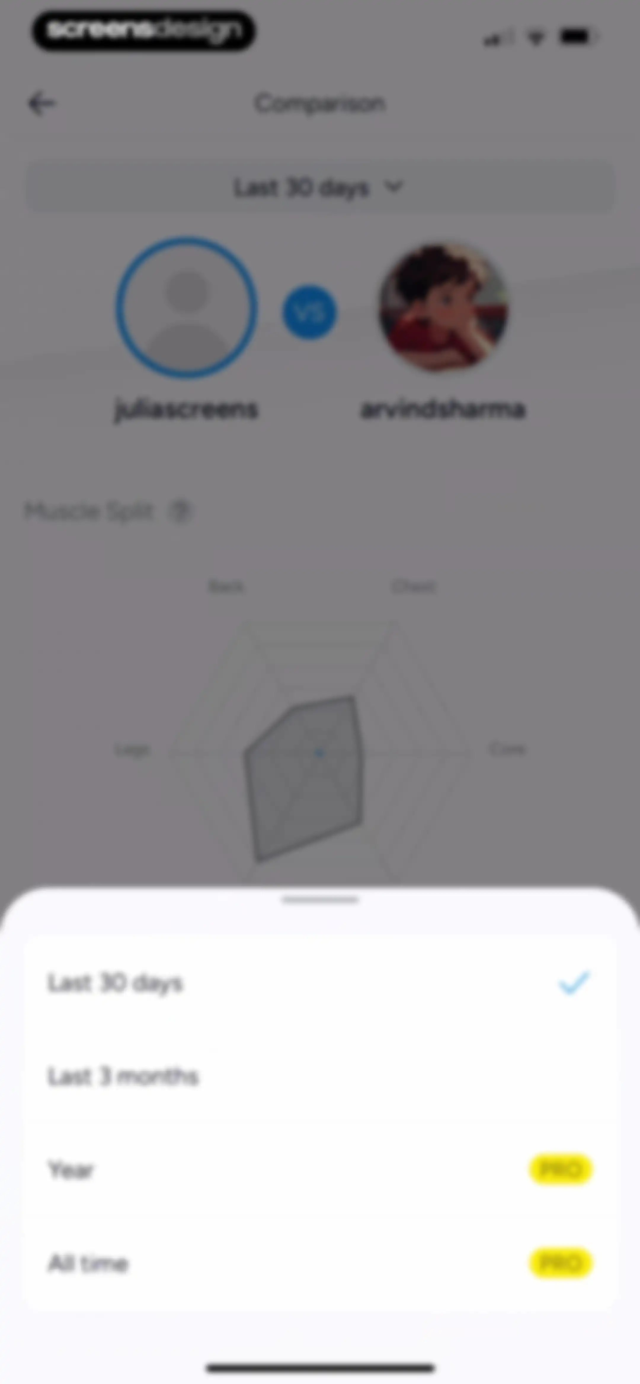 Hevy - Workout Tracker Gym Log screen 111