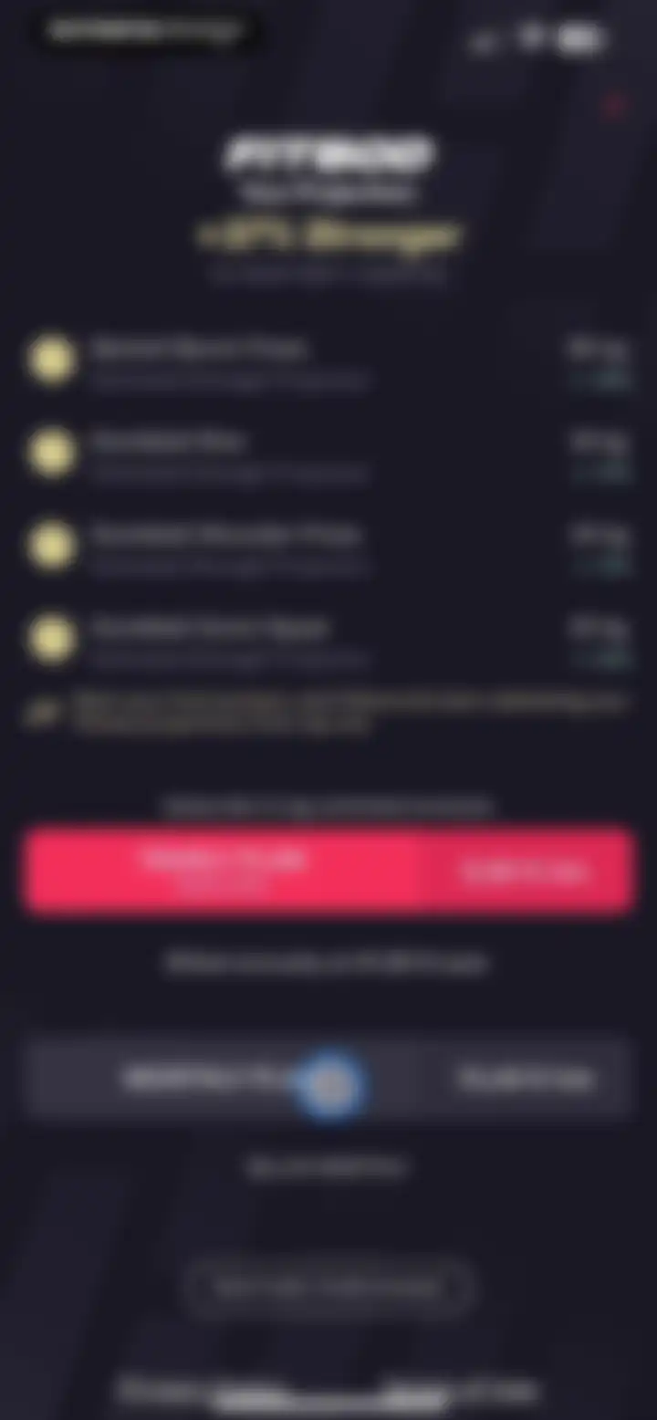Fitbod: Gym & Fitness Planner screen 39