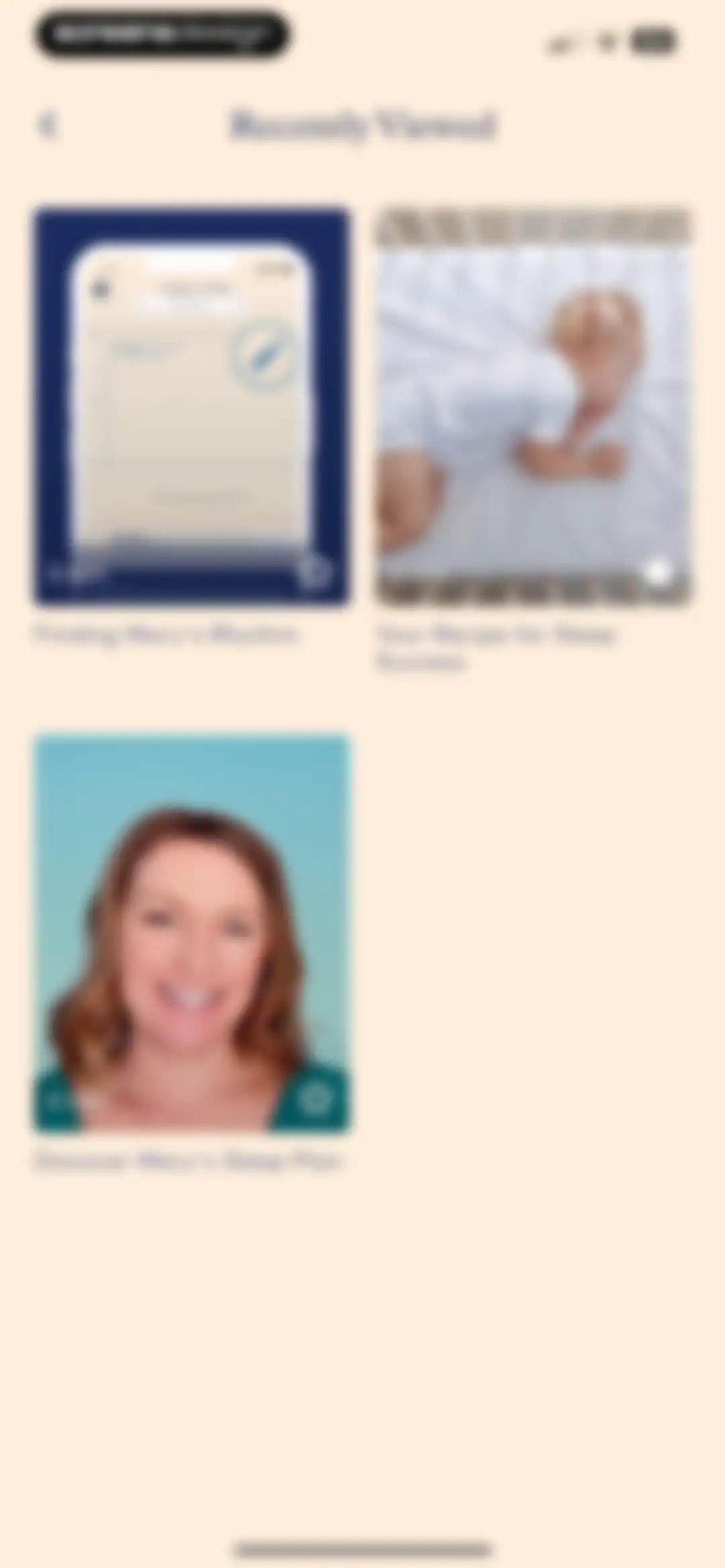 Smart Sleep Coach by Pampers™ screen 108