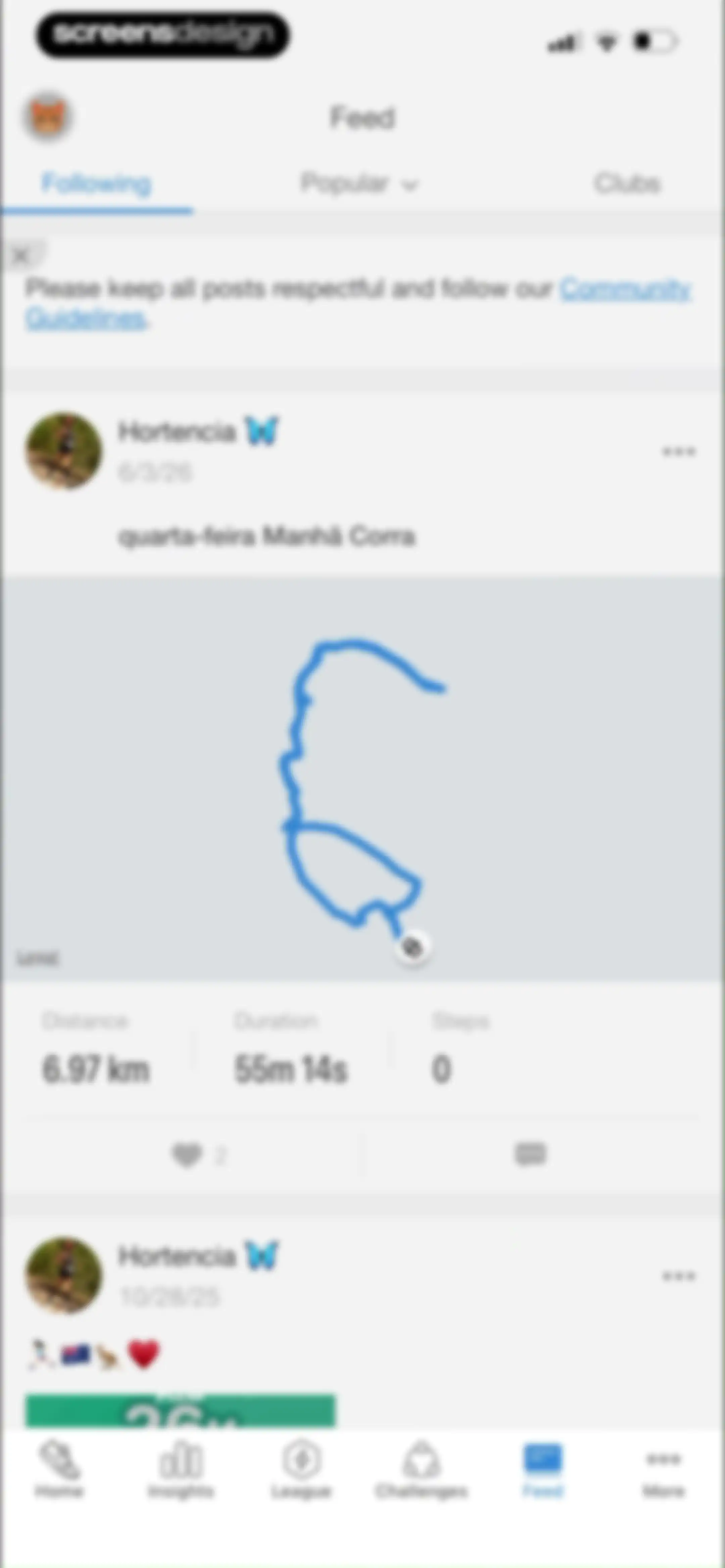 Pacer Pedometer Step Counter screen 303
