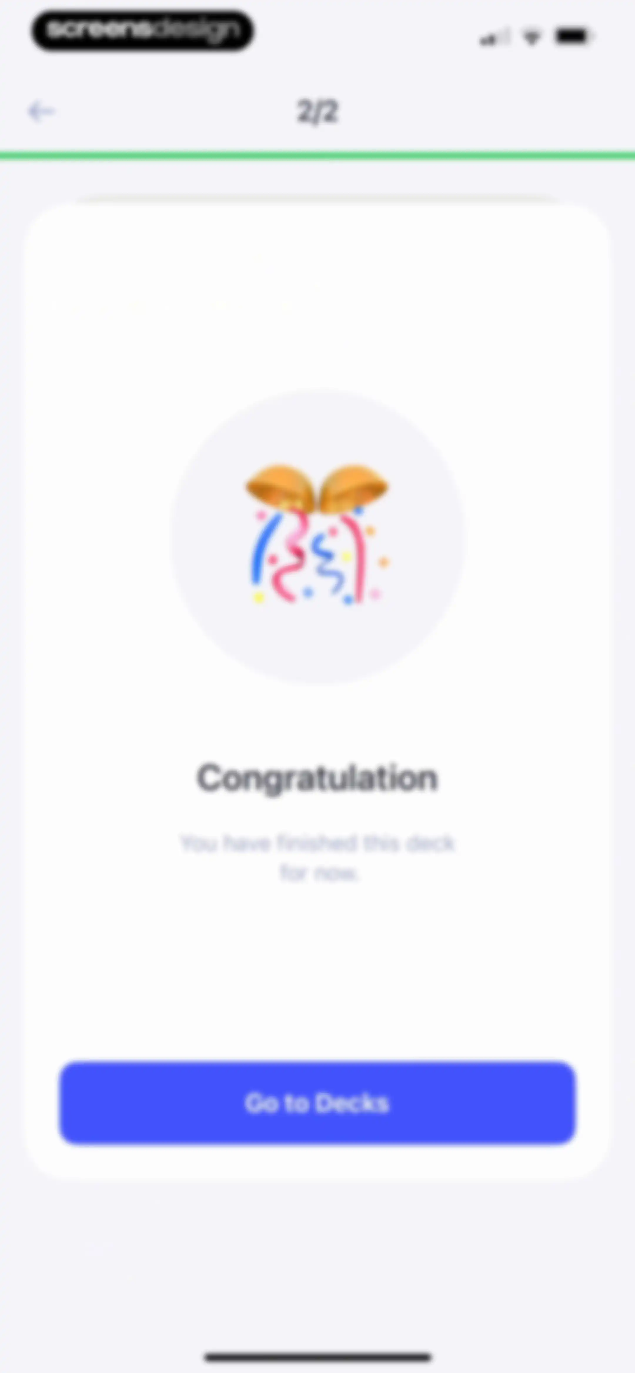 Cogni: Flashcards Learning screen 32