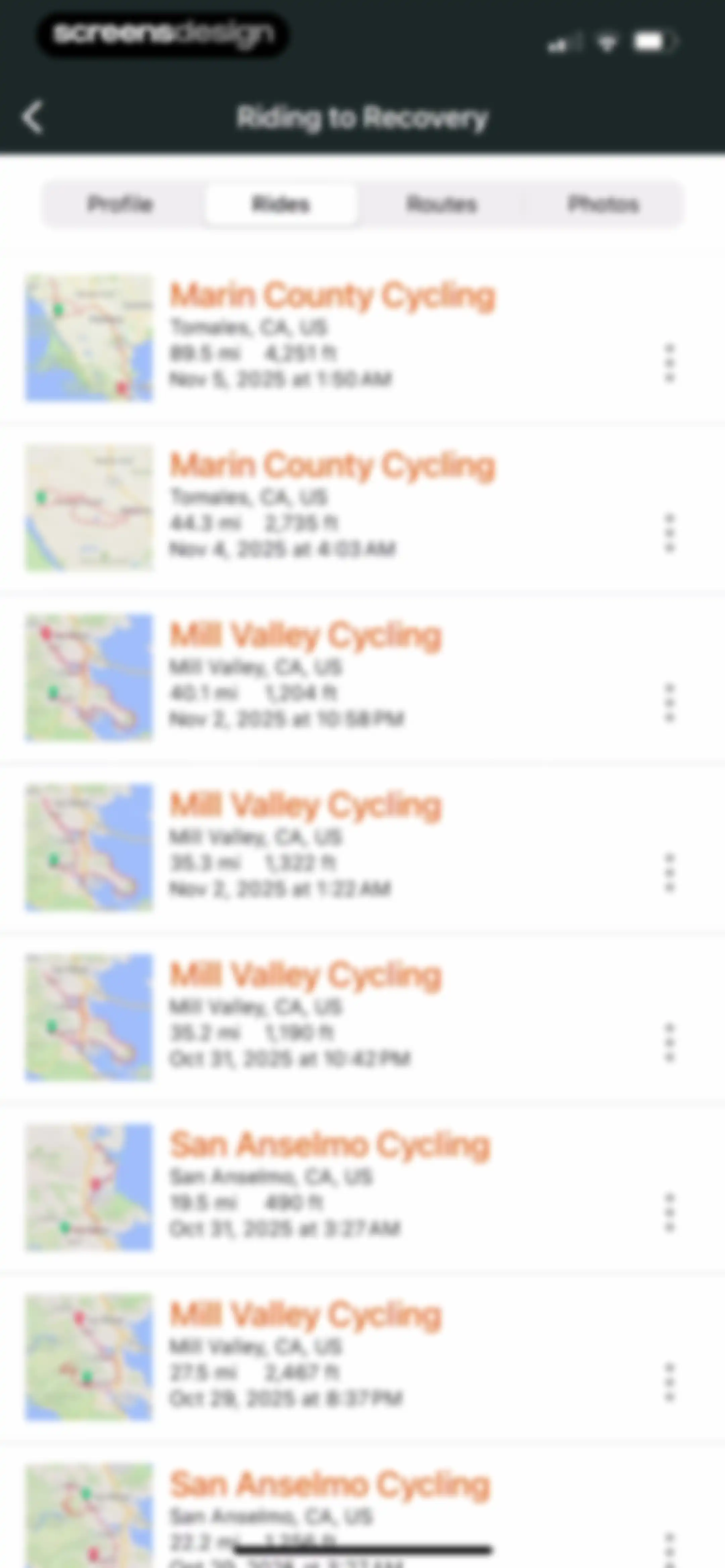 Ride with GPS: Bike Navigation screen 167