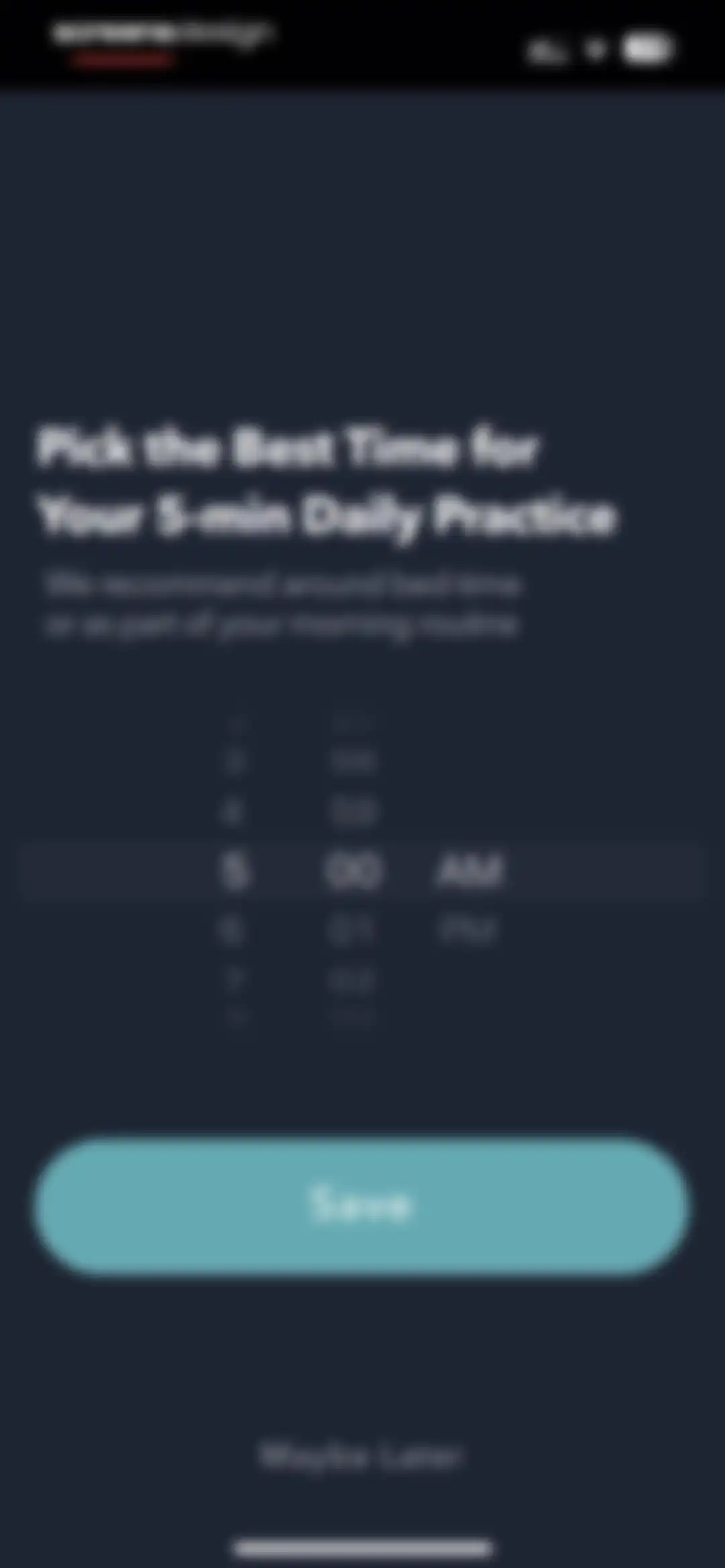 Simple Habit Sleep, Meditation screen 5