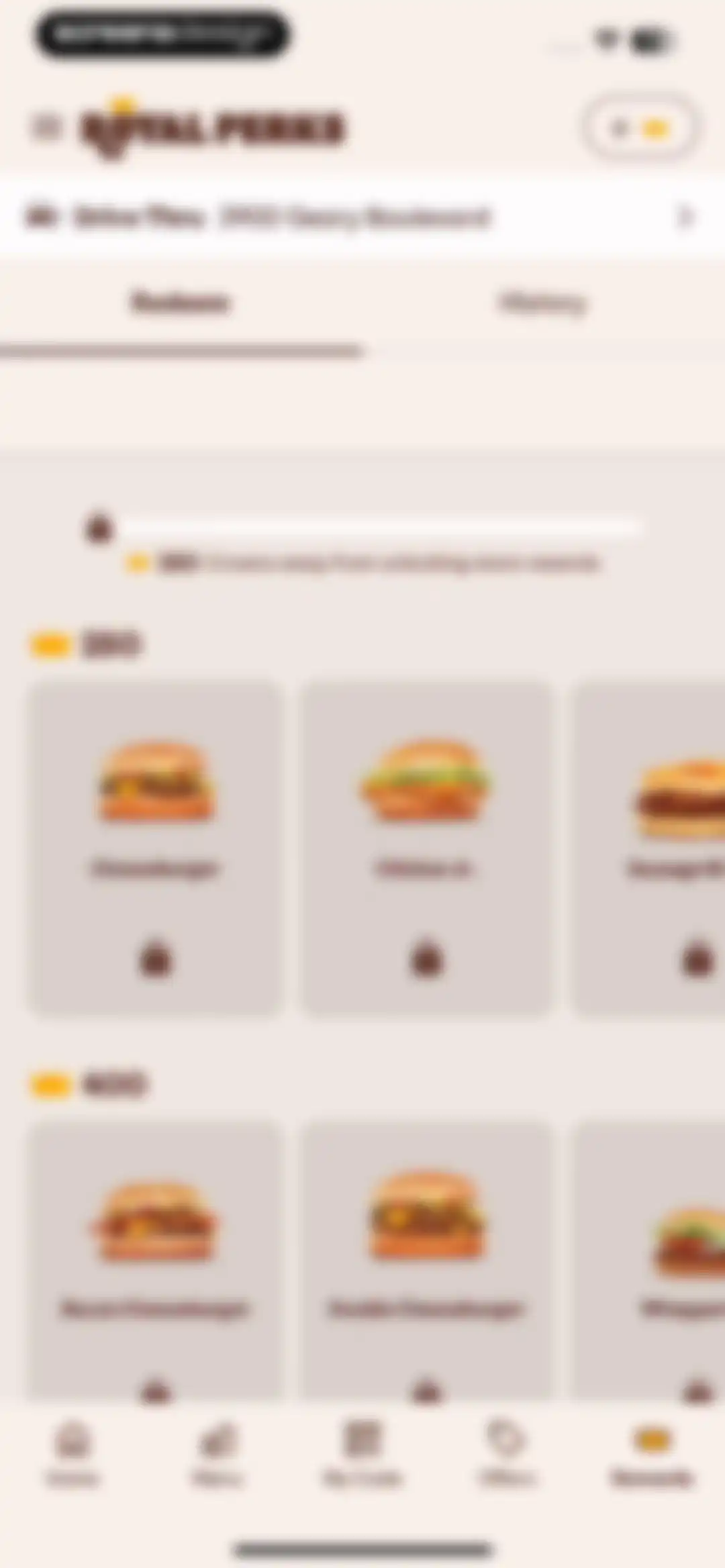 BURGER KING® App screen 78