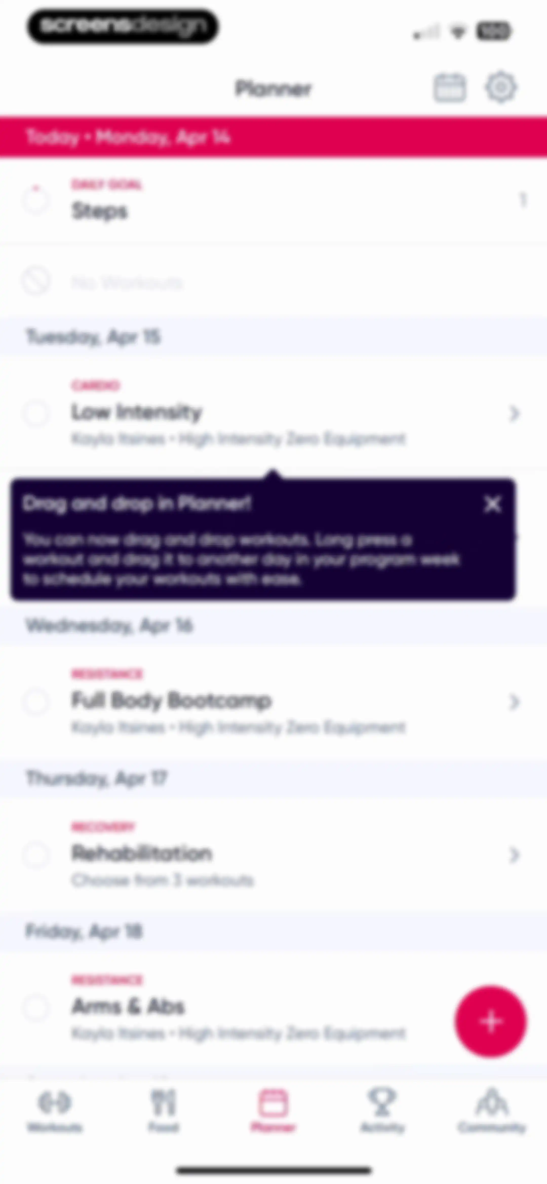 Sweat: Fitness App For Women screen 48