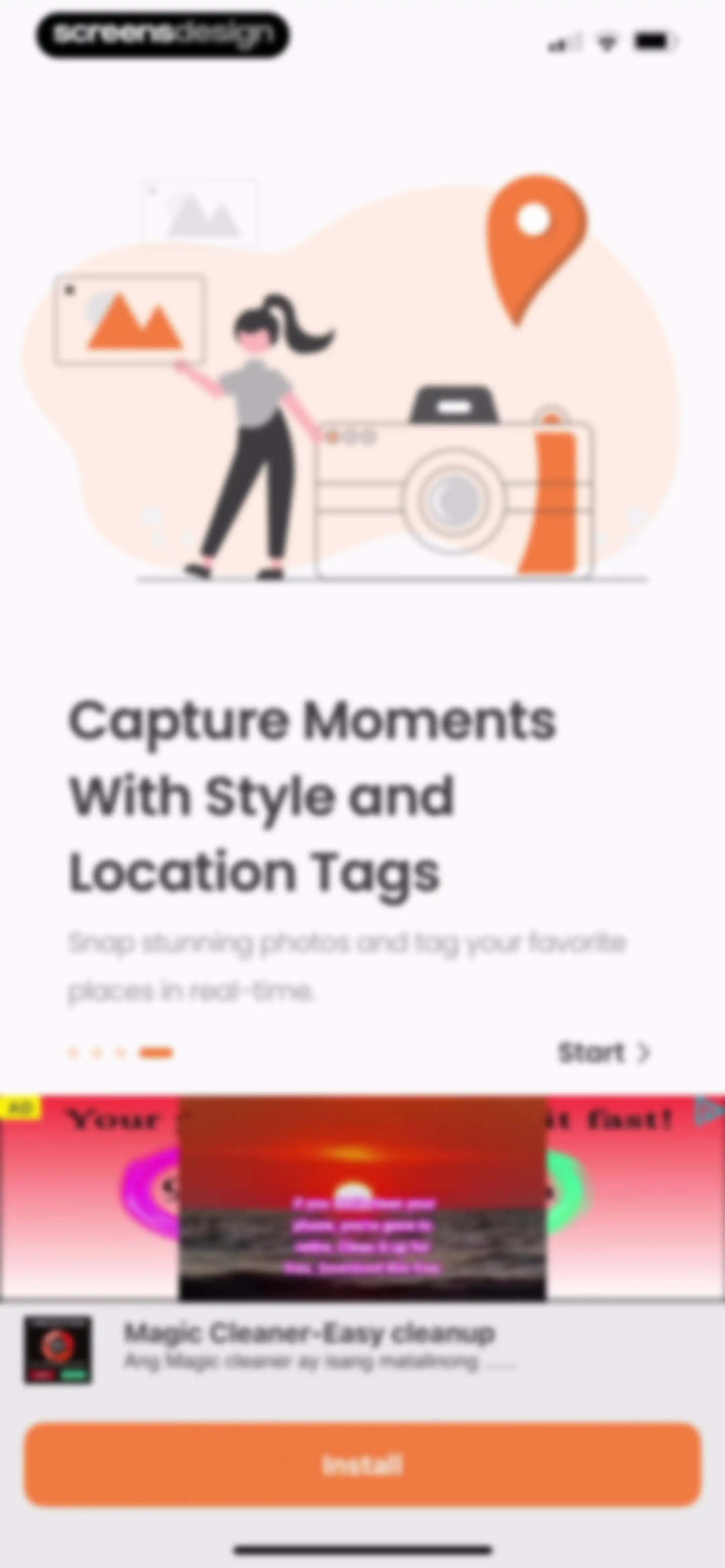 Travel Camera & Compass screen 7