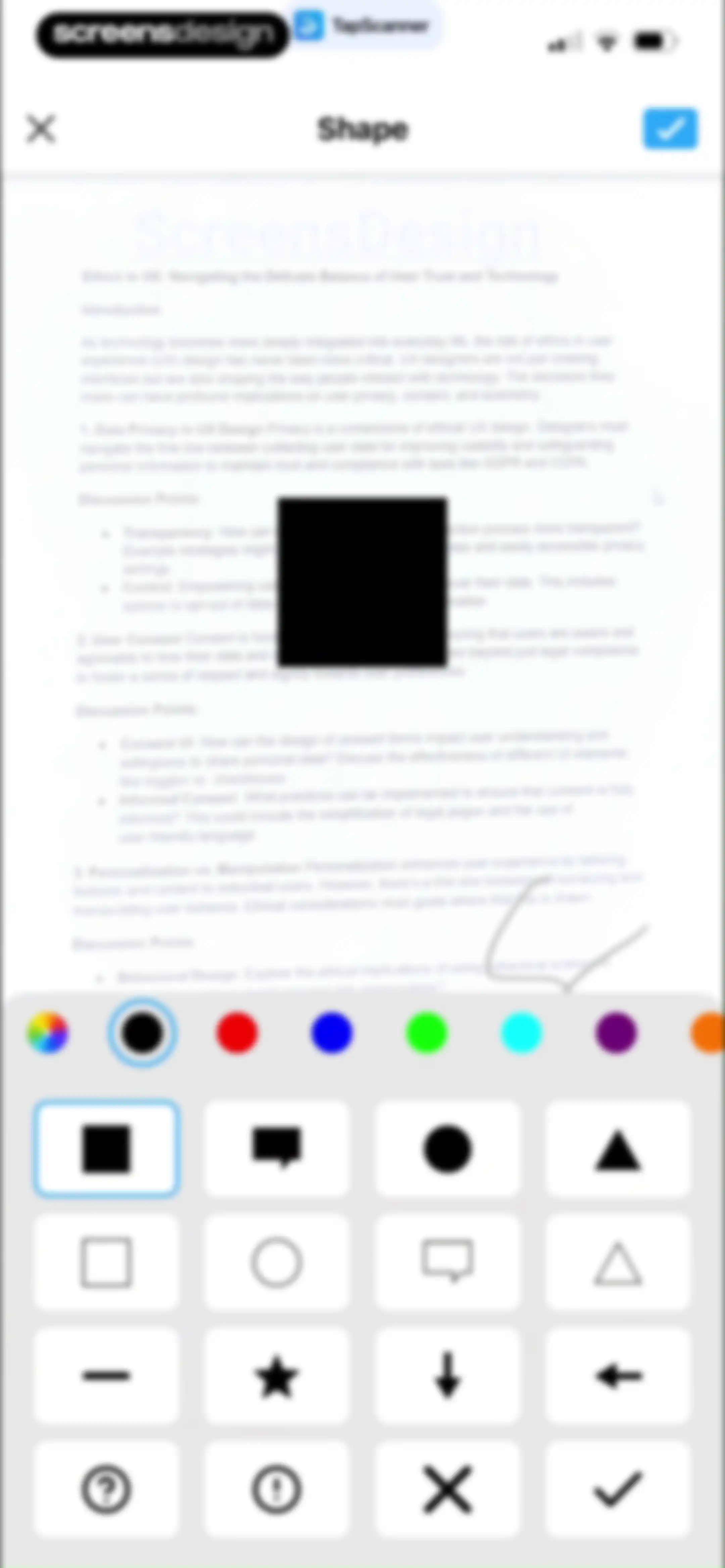 PDF Scanner App: TapScanner screen 42