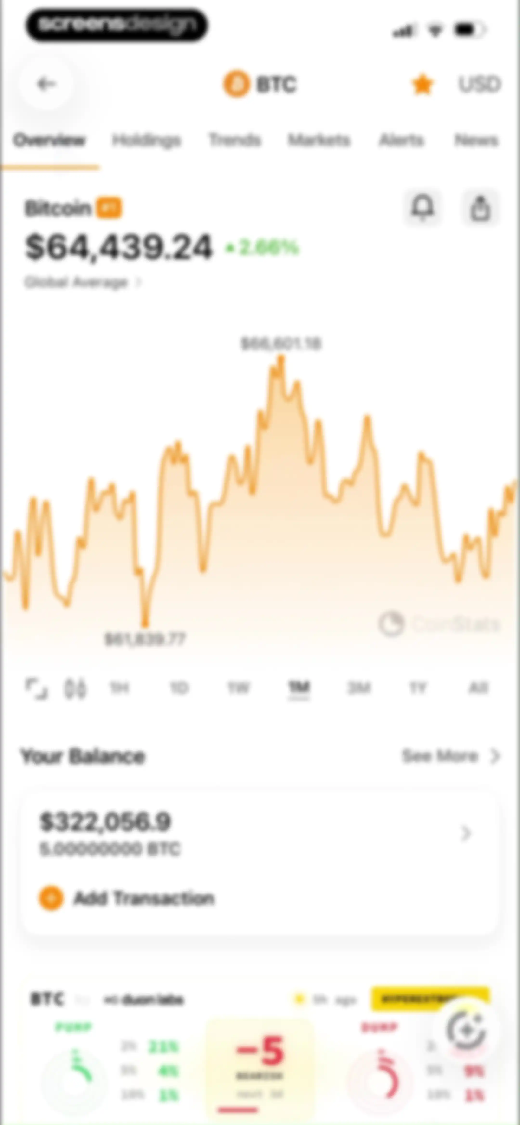 CoinStats: Crypto Portfolio screen 42