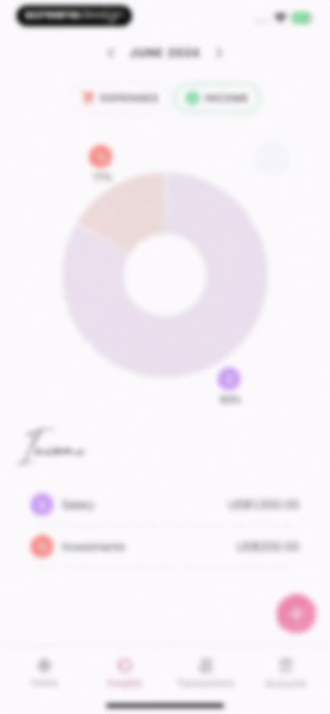 Budget Planner App - Fleur screen 30