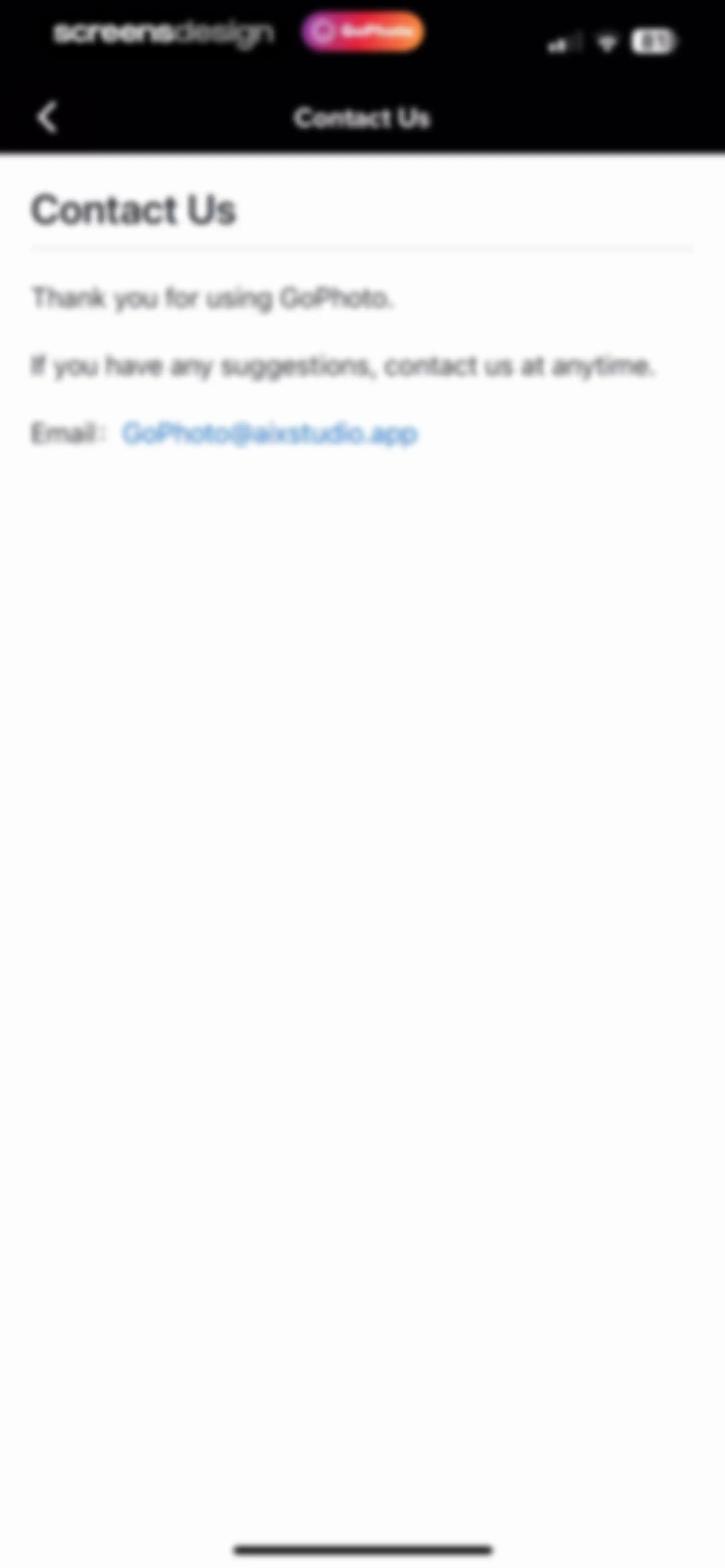 GoPhoto:AI Photo & Video Maker screen 54