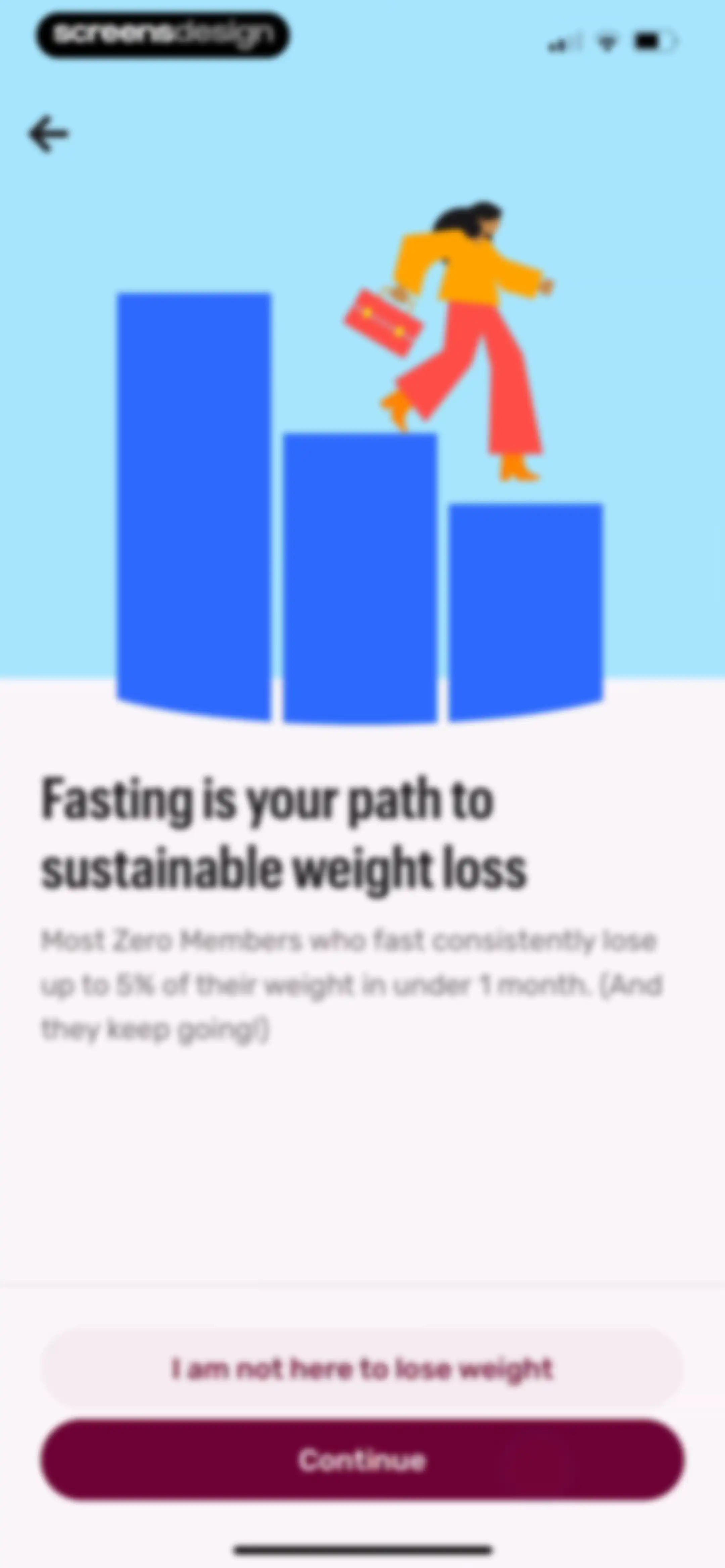 Zero: Fasting & Food Tracker screen 15