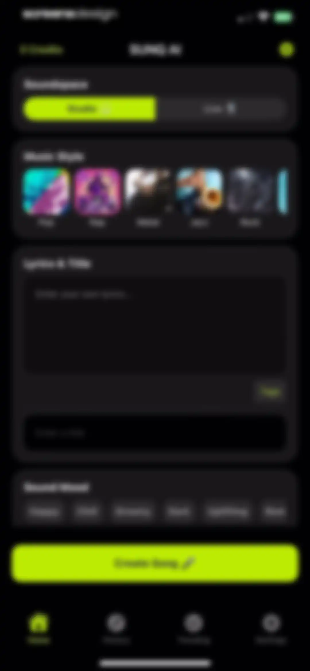 Song AI: AI Music Generator screen 8