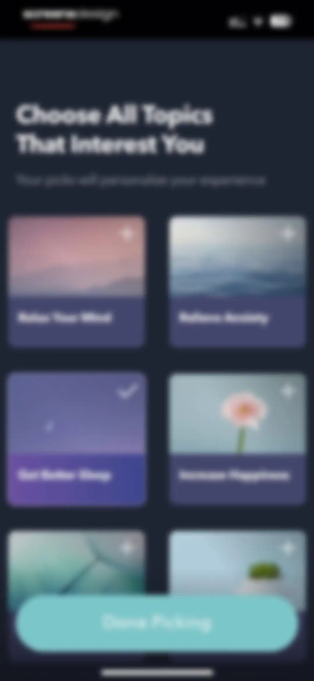 Simple Habit Sleep, Meditation screen 3